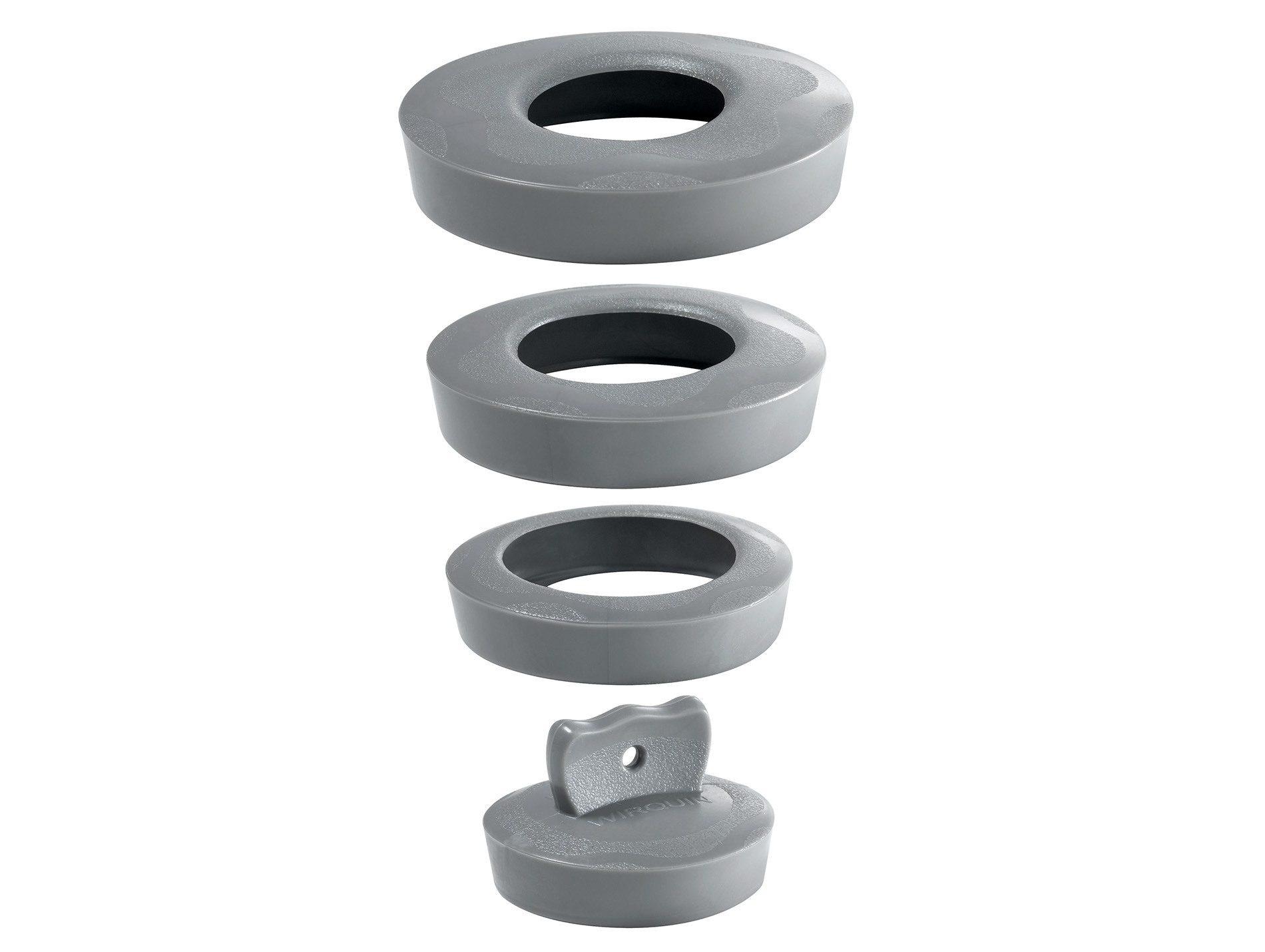 Bouchon WIRQUIN universel gris Ø36 à 58mm
