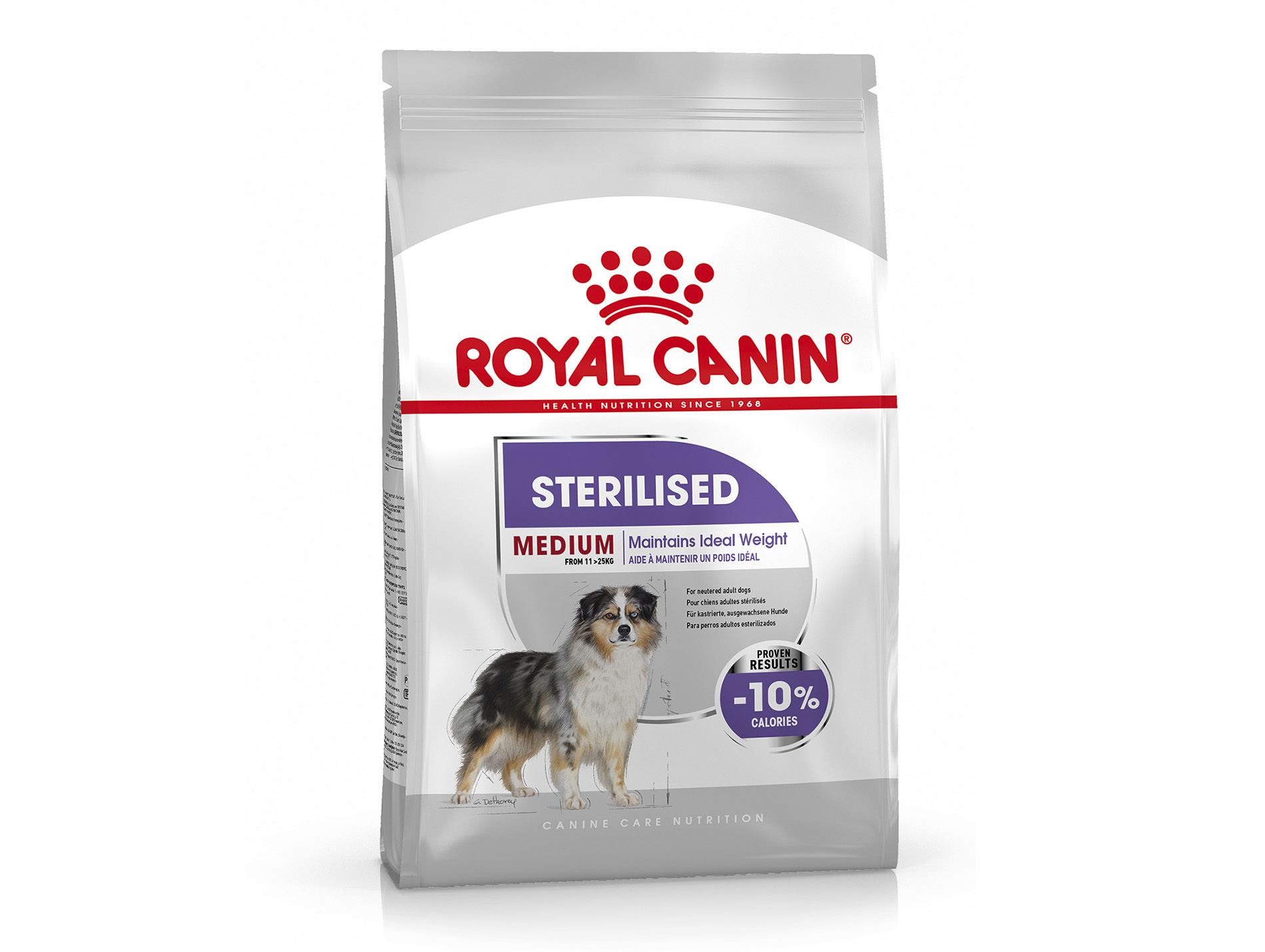 Croquettes chien moyen stérilisé ROYAL CANIN 3kg