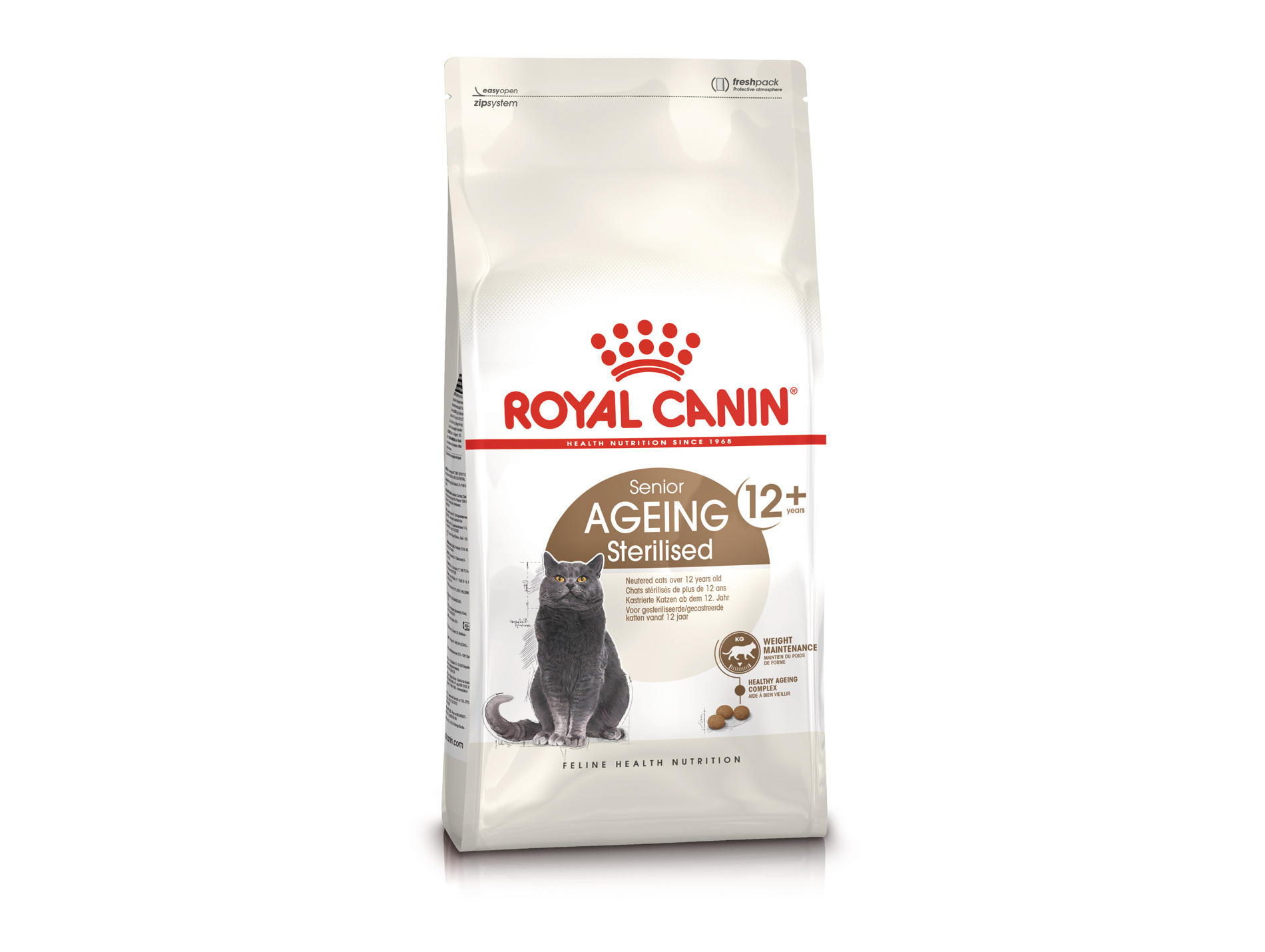 Croquettes chat adulte ROYAL CANIN Ageing Sterilised +12ans 2kg
