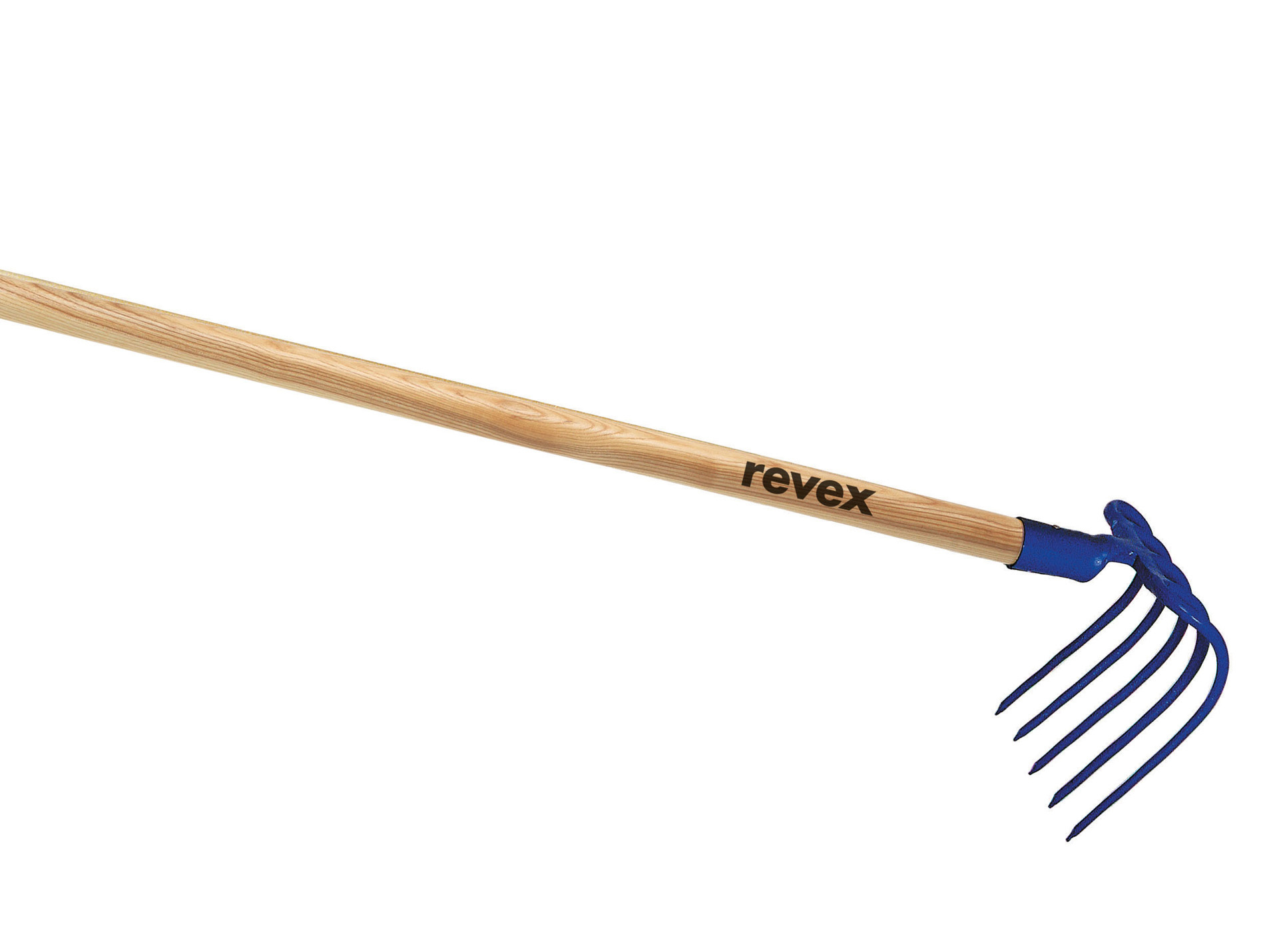 Croc à fumier REVEX à douille  5 dents 20cm manche bois