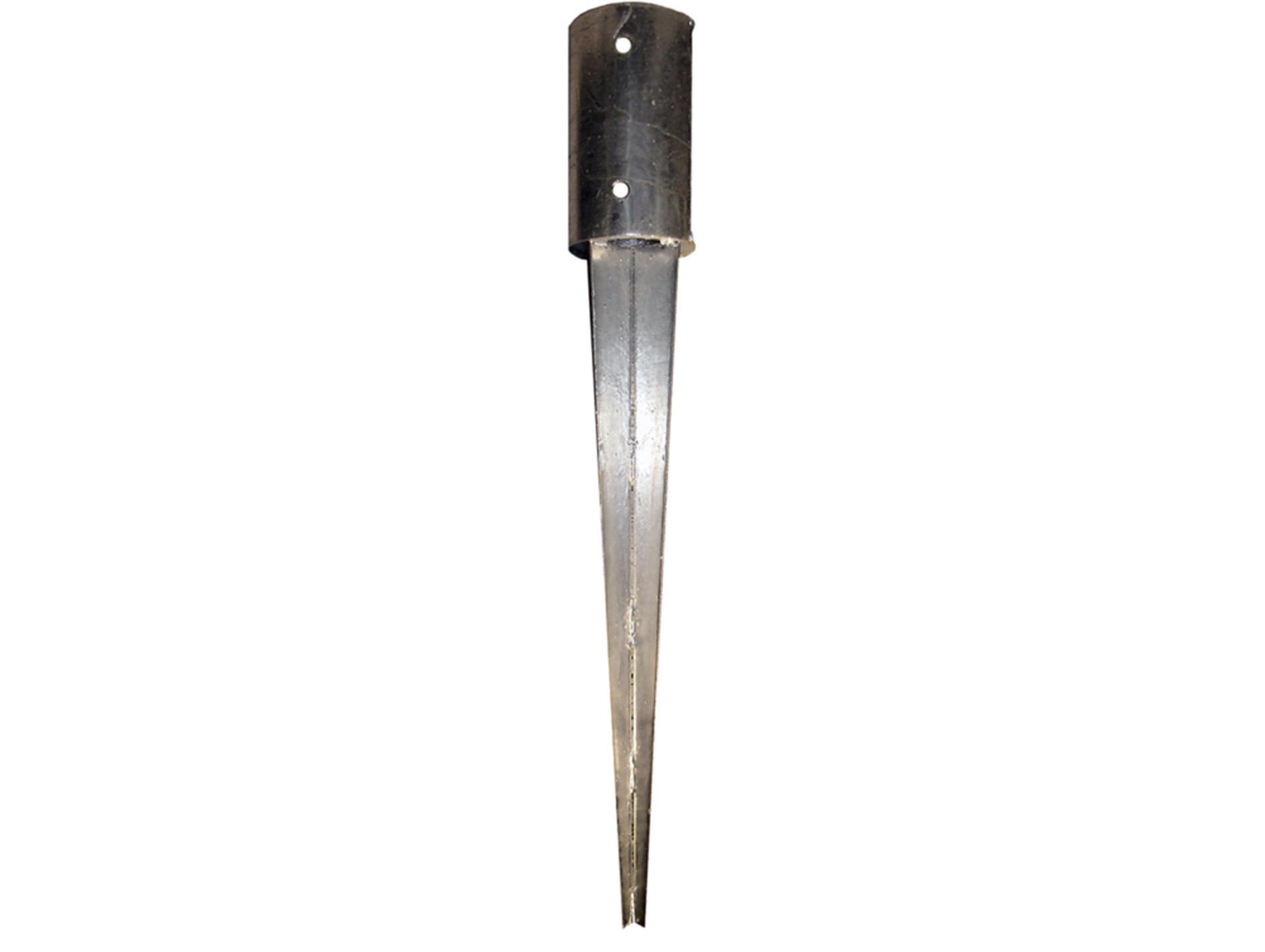Support de poteau rond à enfoncer 80mm de diamètre