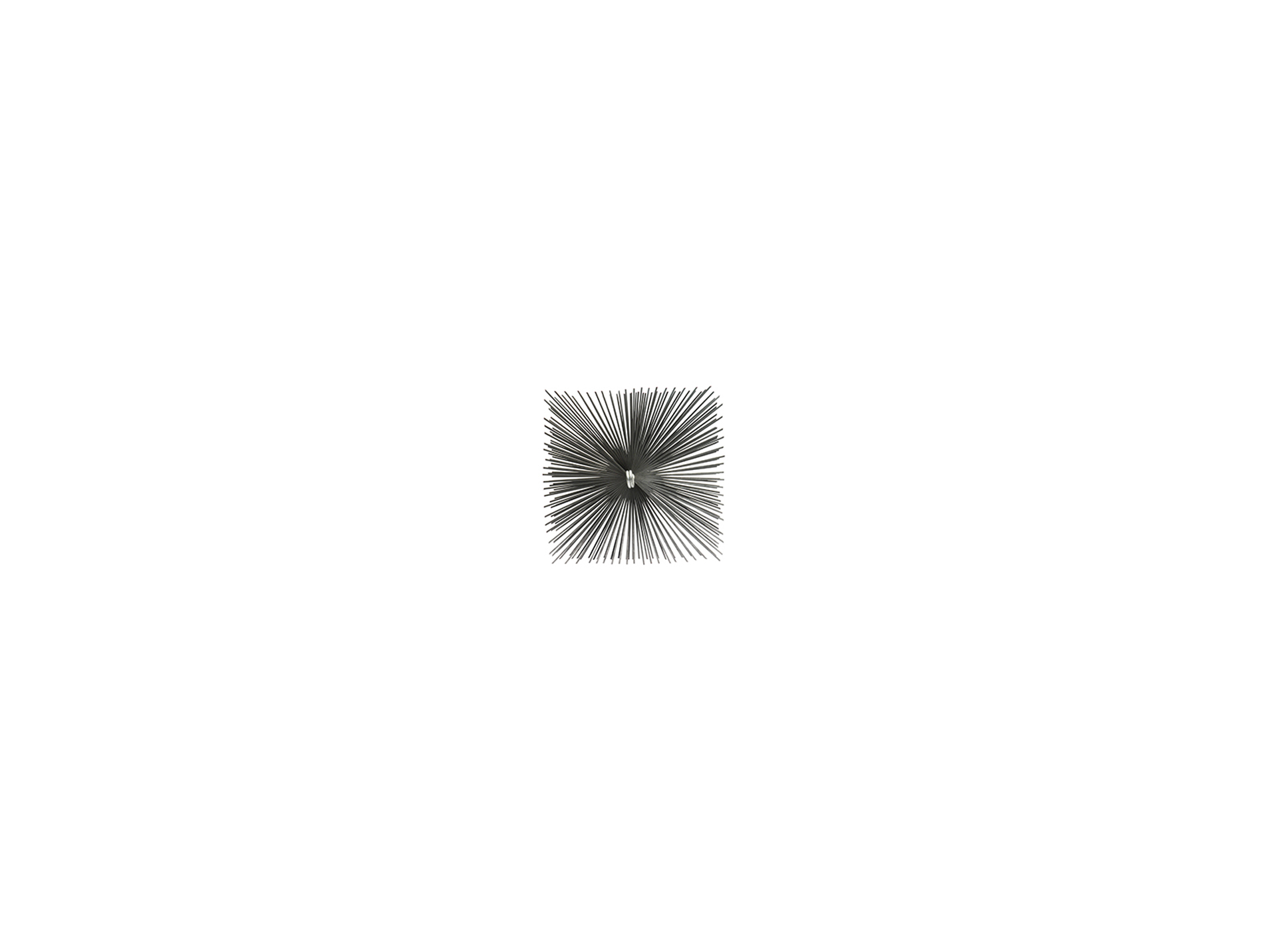 Hérisson de ramonage acier 200x200