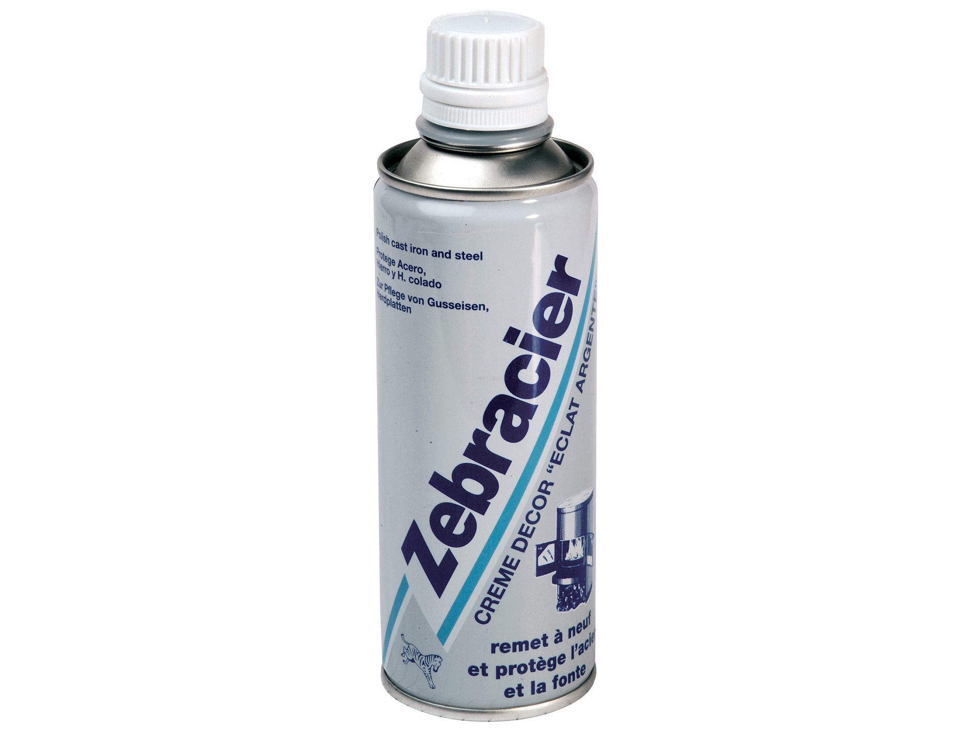 Crème décor éclat argent Zebracier 200ML