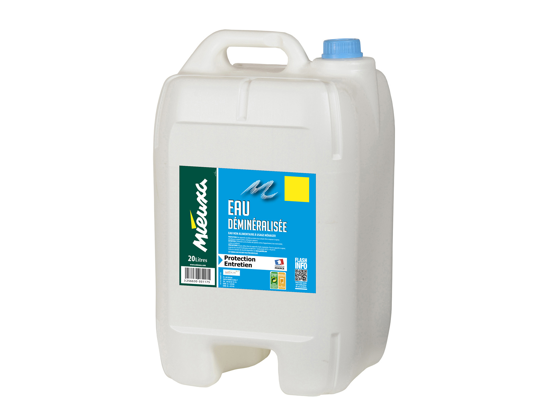 Eau déminéralisée MIEUXA 20L