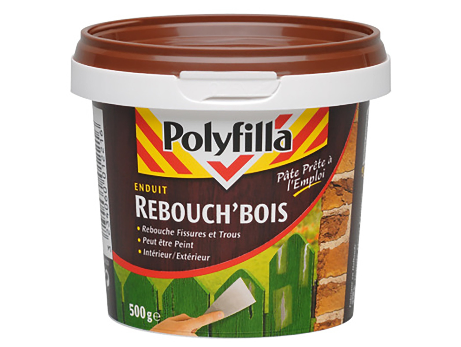 Enduit de rebouche bois en pâte 500g