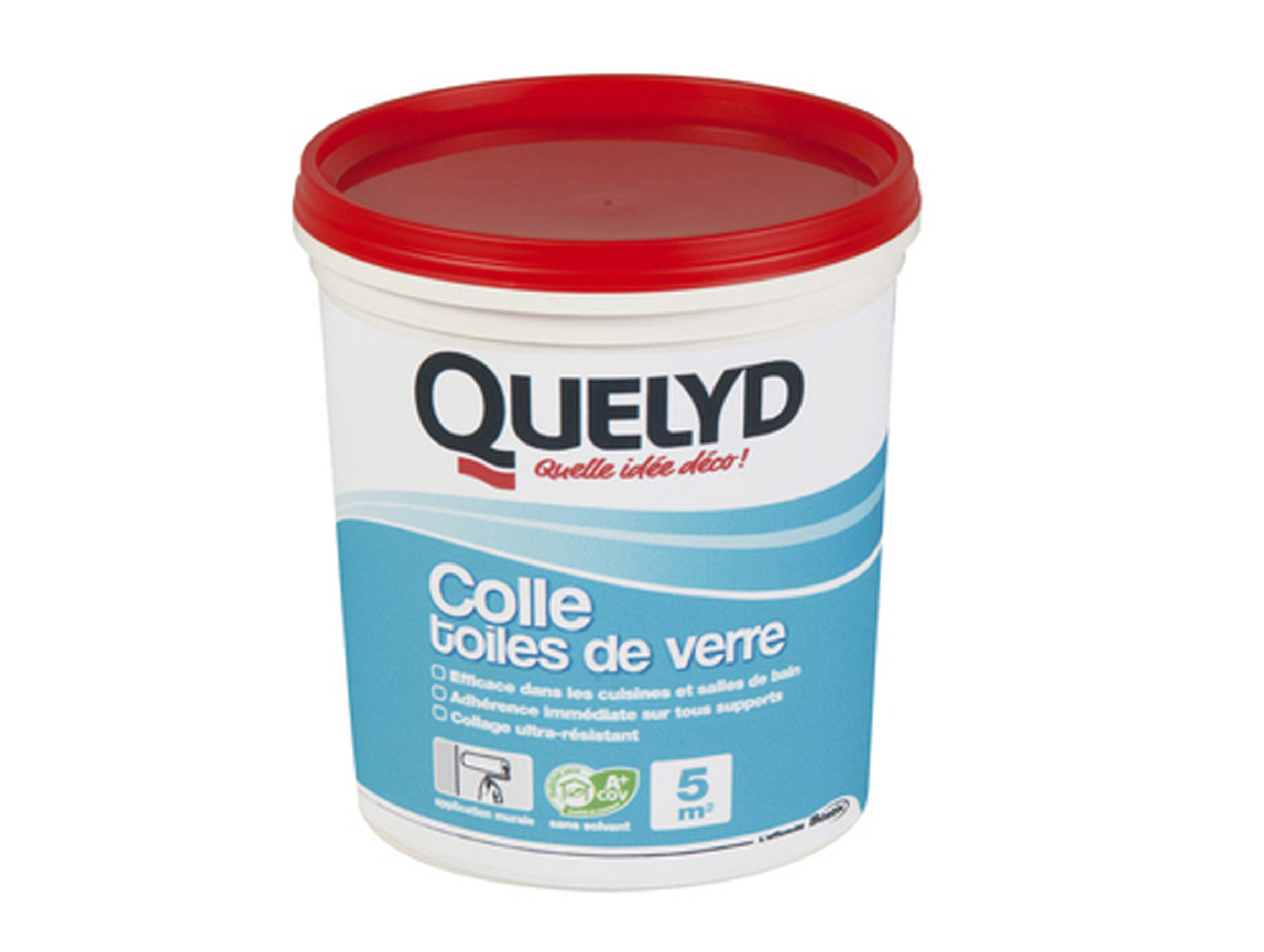 Colle QUELYD spéciale toile de verre 1kg