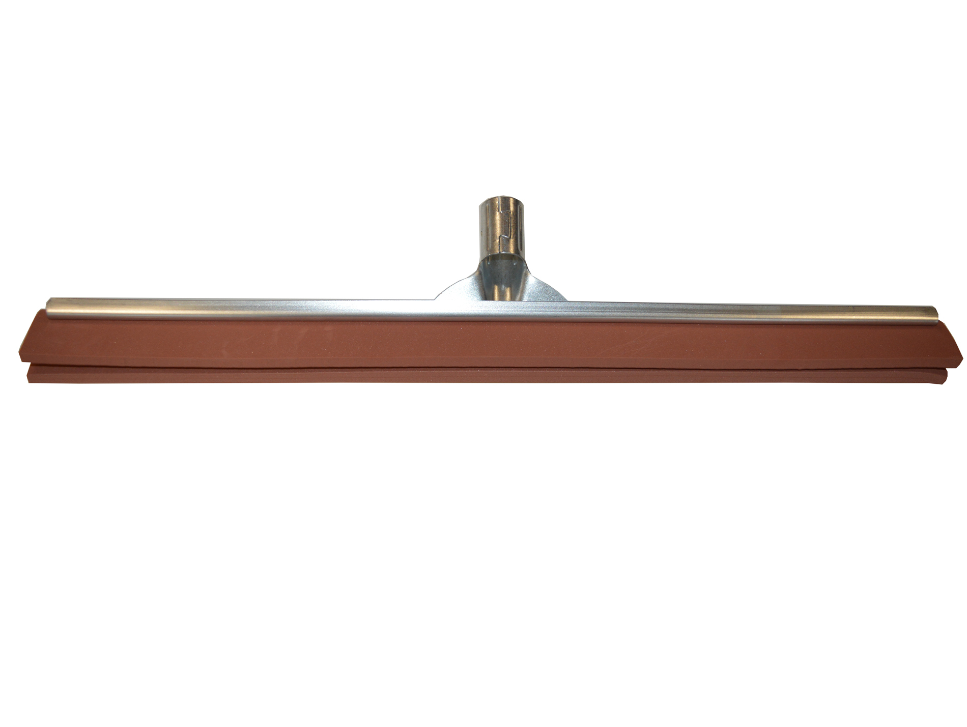 Raclette sol métal industrie rouge 45cm
