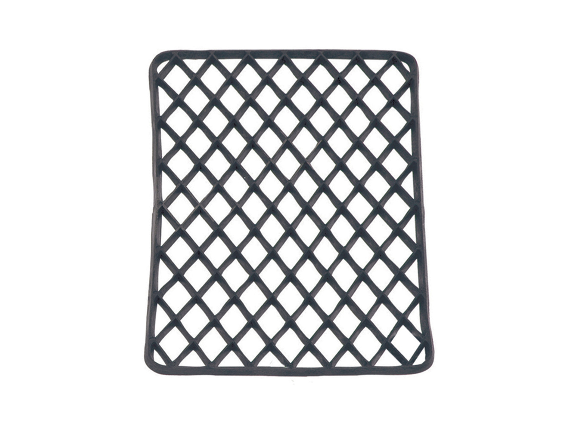 Tapis extérieur grille noir 60x35cm