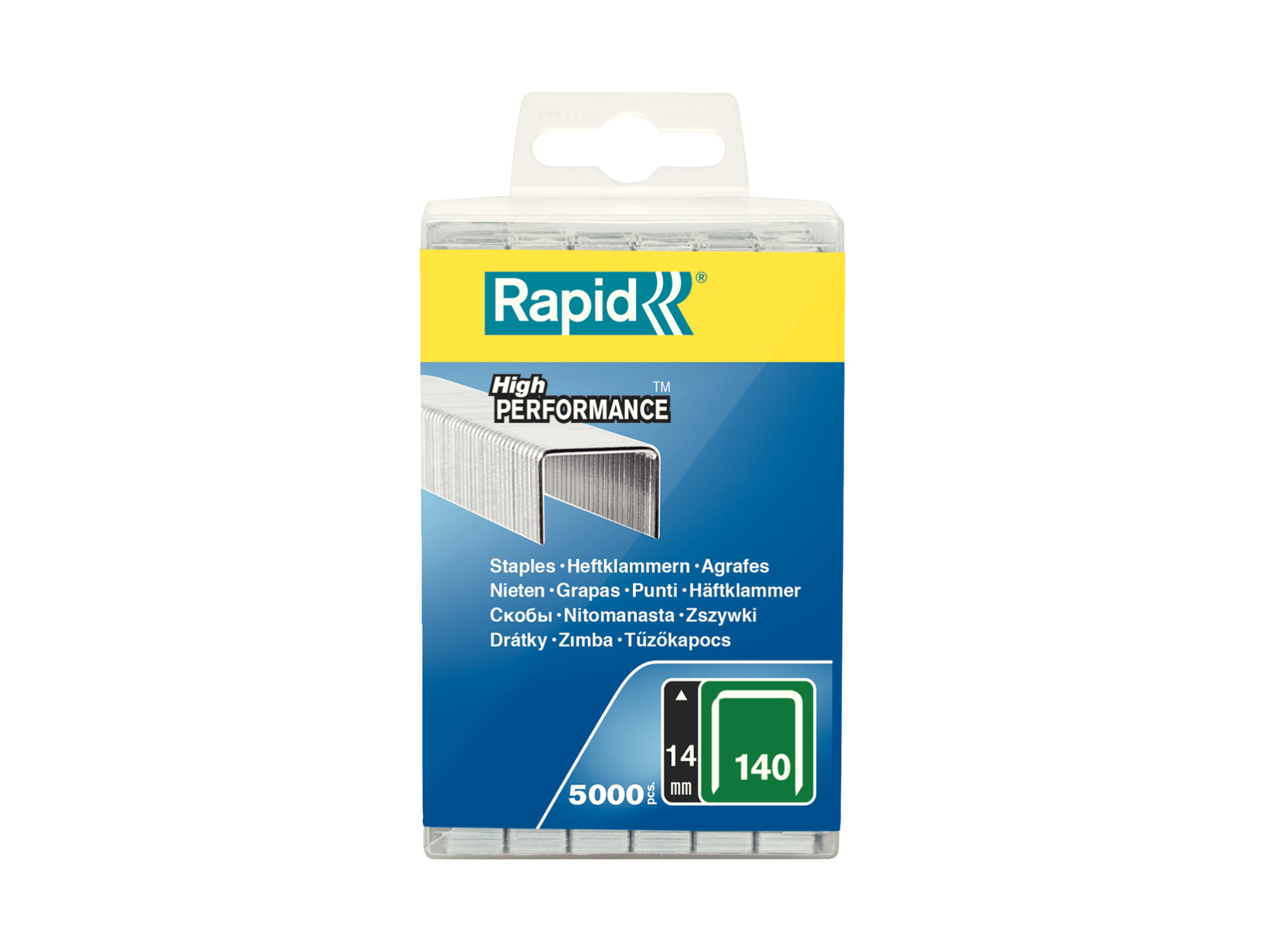 Agrafes N°140 L14mm - Boîte de 5000