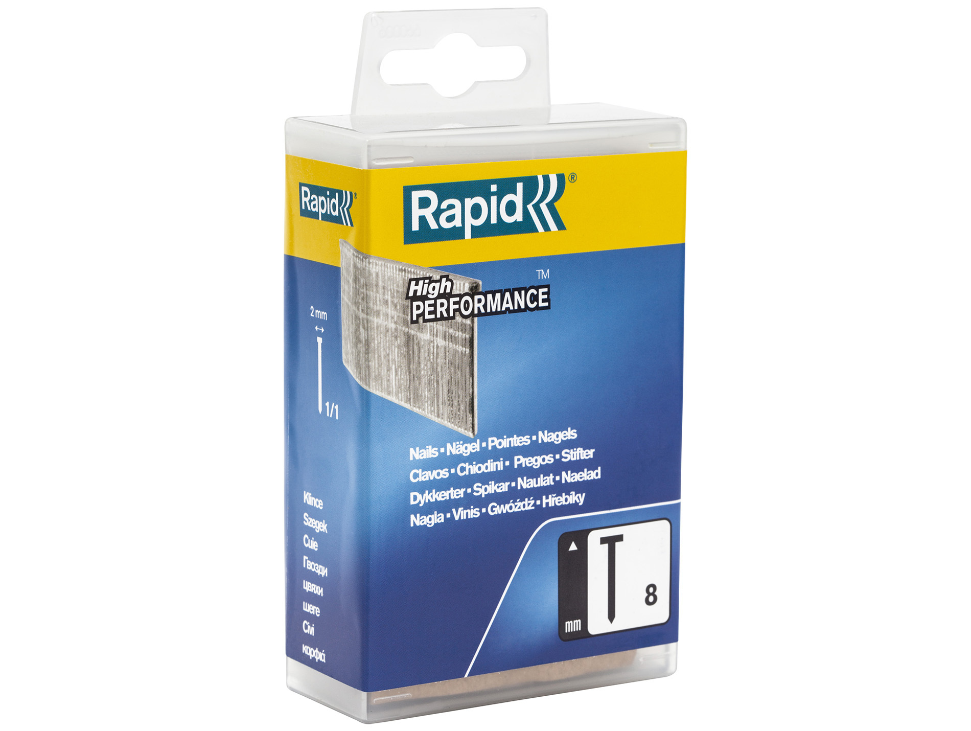 Clous Galva N°8 L40mm - Boîte de 2800