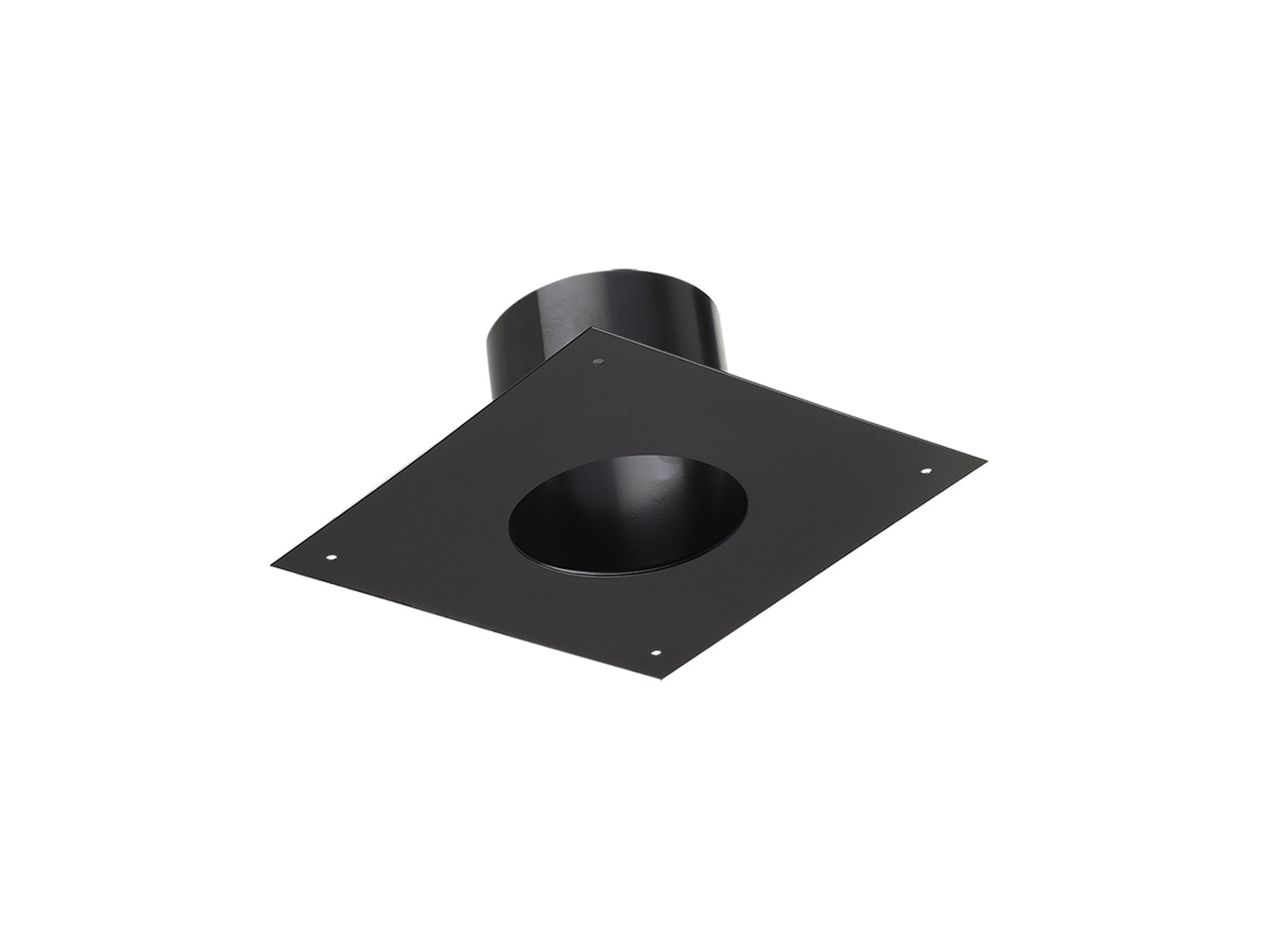 Plaque de finition tubage Ø150 25x25