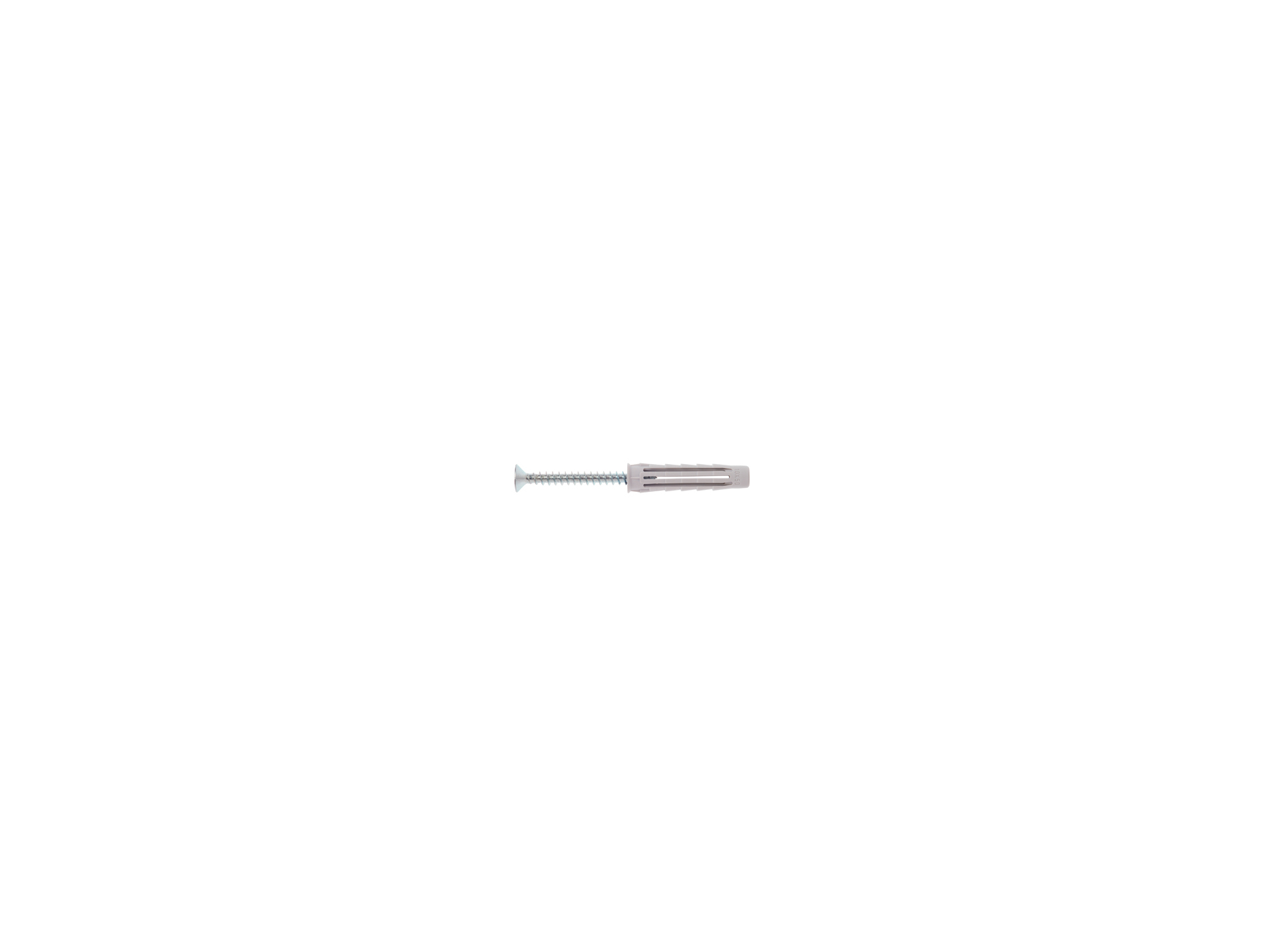 Chevilles nylon Ø10 L50mm x35 + vis