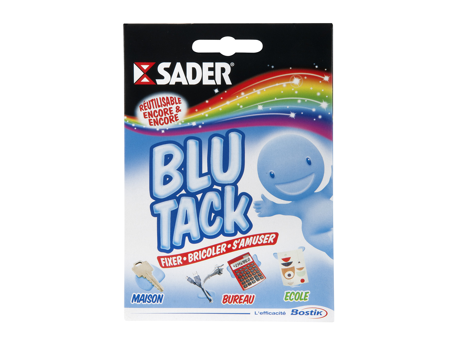 Pâte adhésive Blu Tack SADER 57g