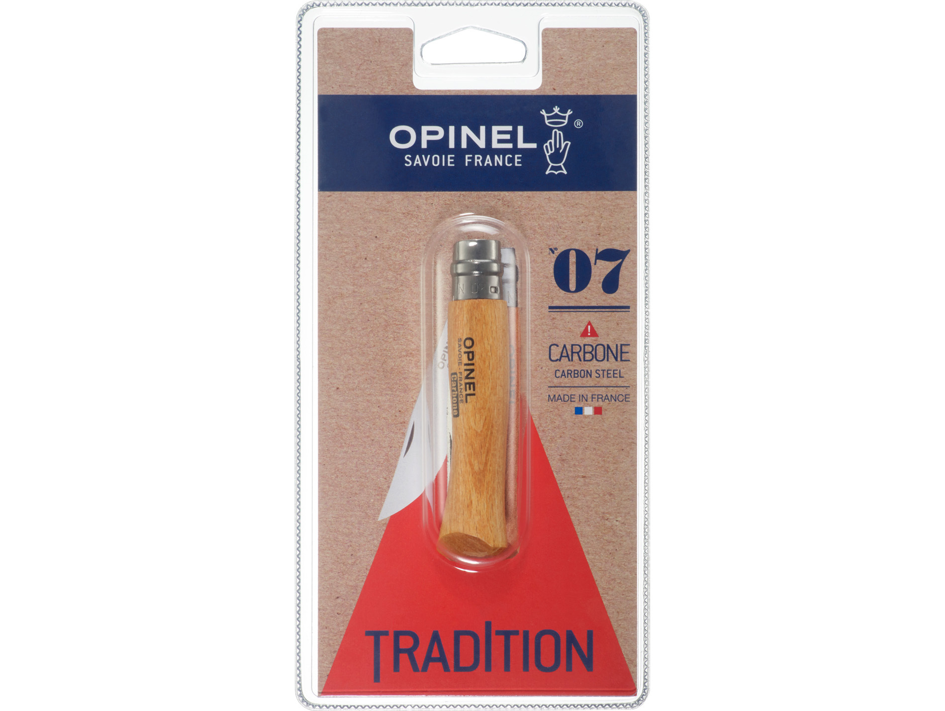 Couteau OPINEL n°7 carbone