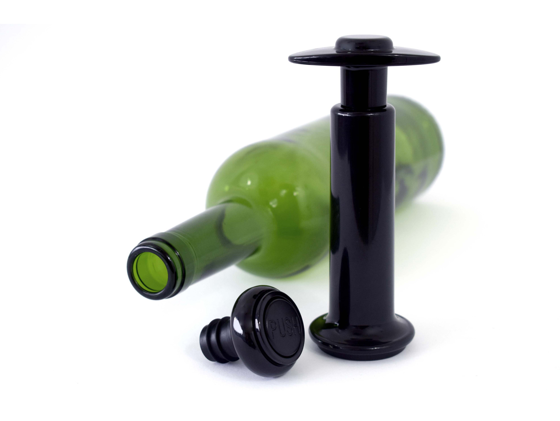 Pompe vin pour conservation en coffret