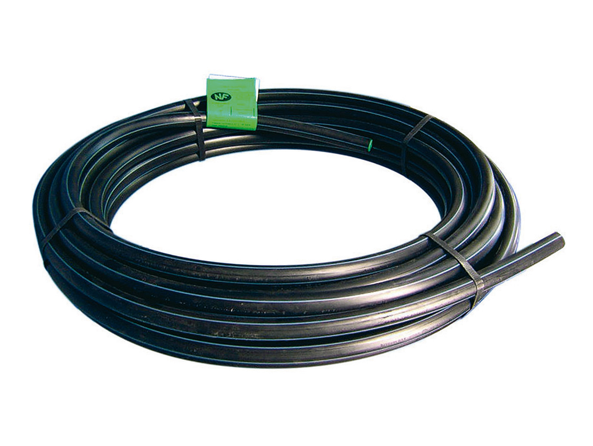Tube PE bande bleue SOMATHERM Ø25mm Couronne 25m