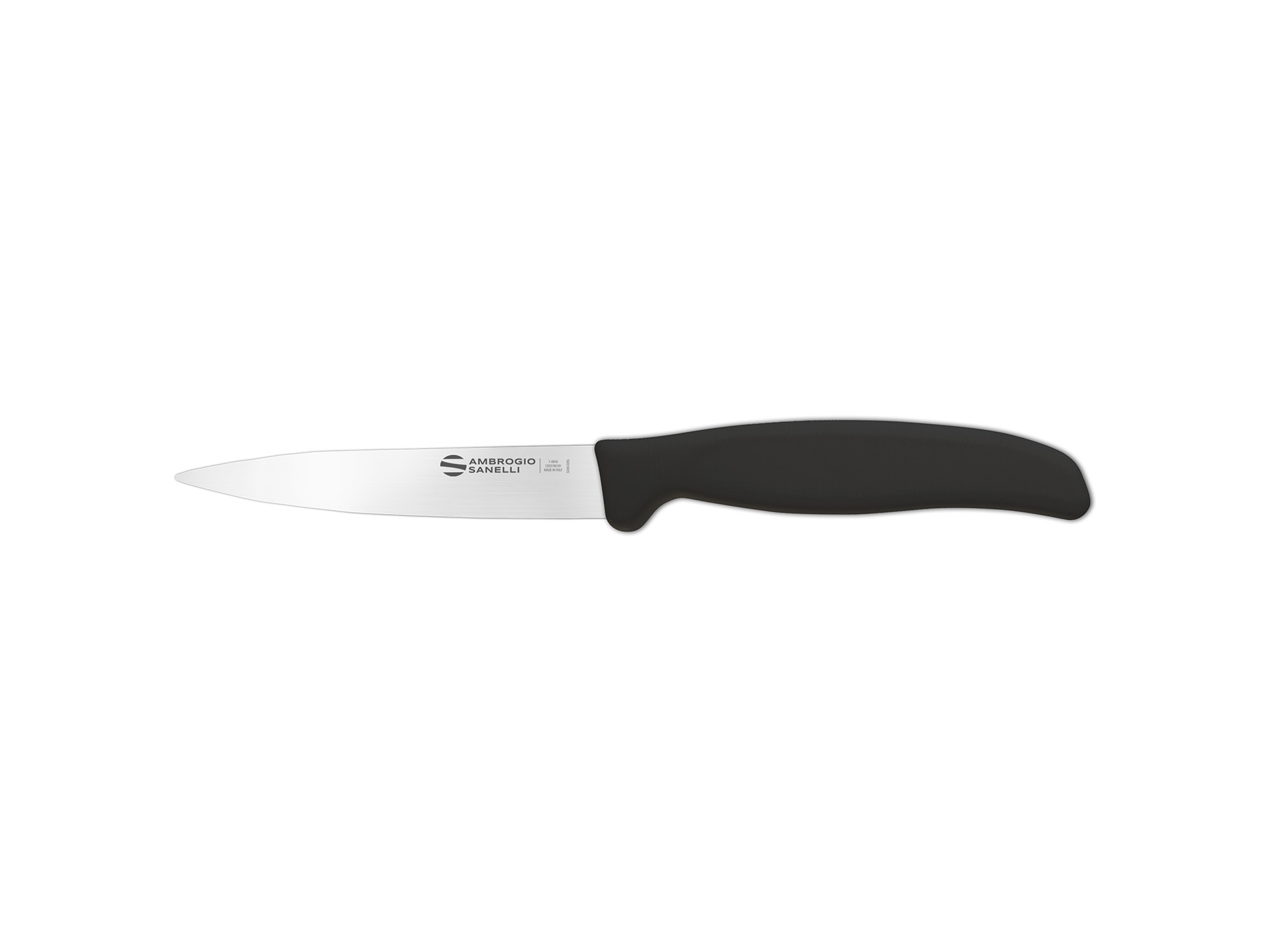 Couteau d'office SANELLI AMBROGIO Noir L.11cm