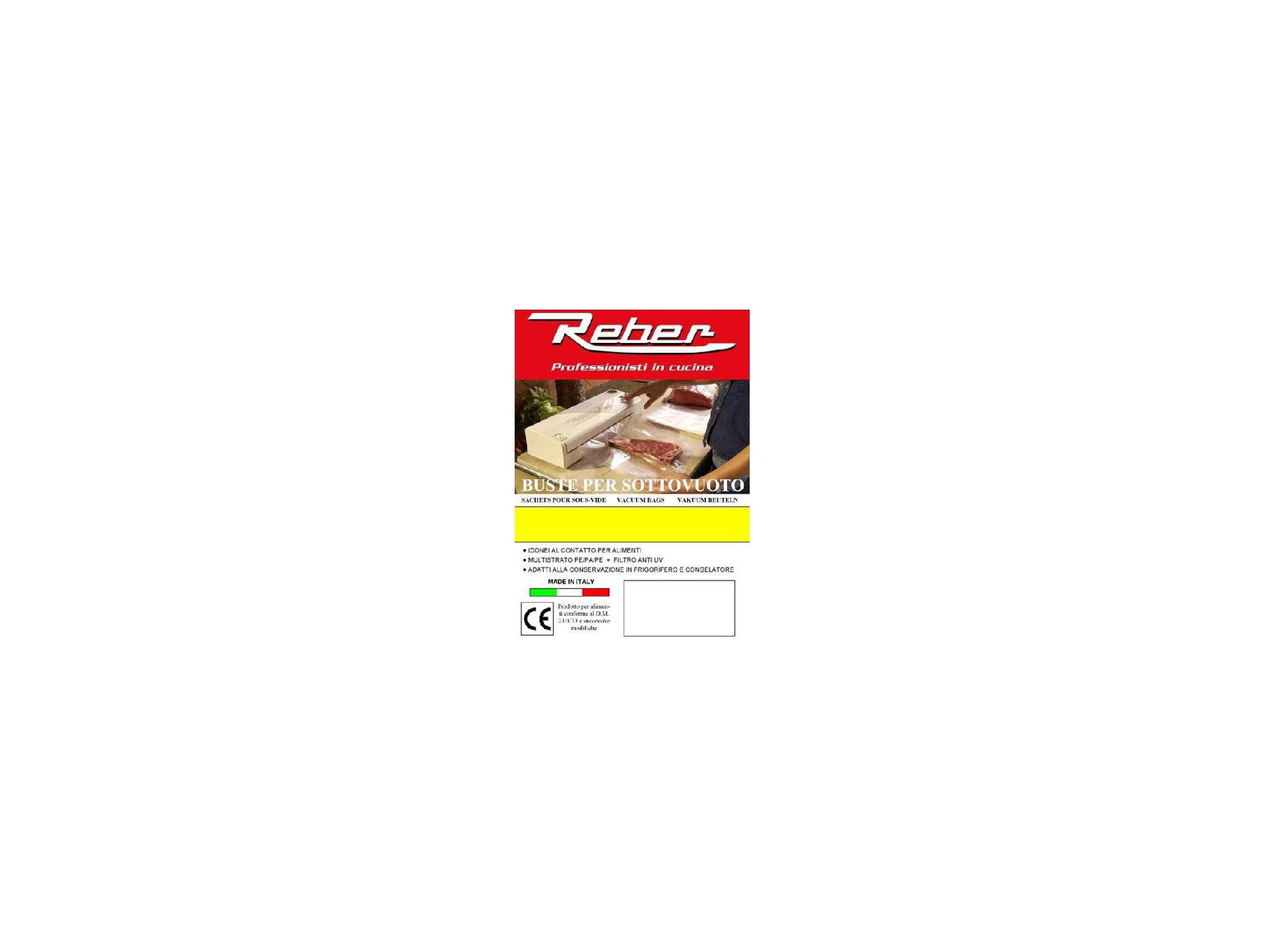 Poches pour machine sous-vide 25x35cm x100