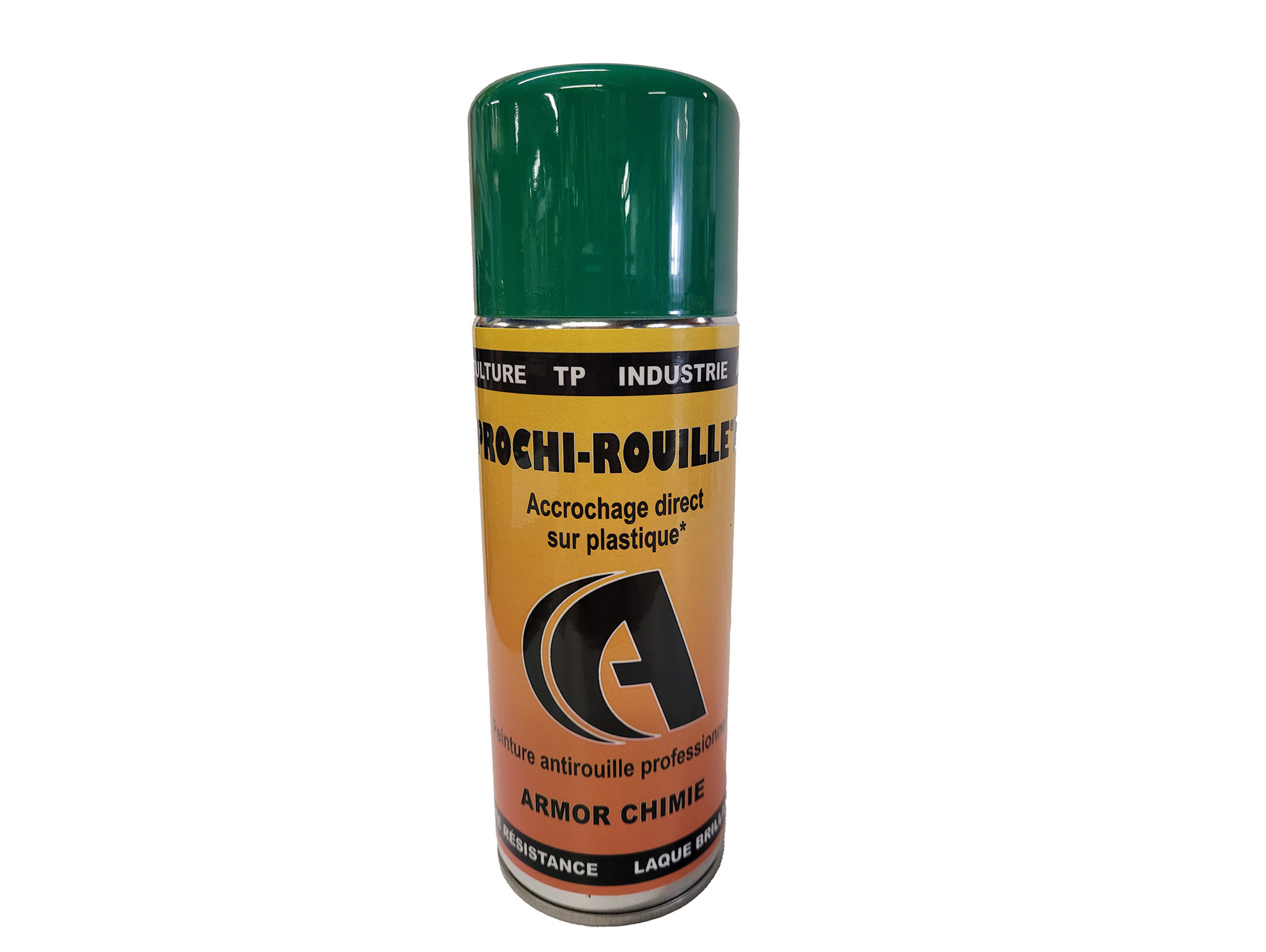 Peinture antirouille aérosol PROCHIROUILLE Vert Eurofarm 1786 400ml