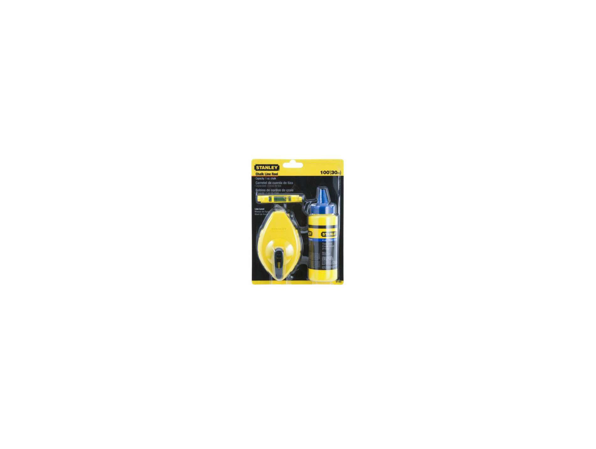 Kit cordeau traceur STANLEY 30m