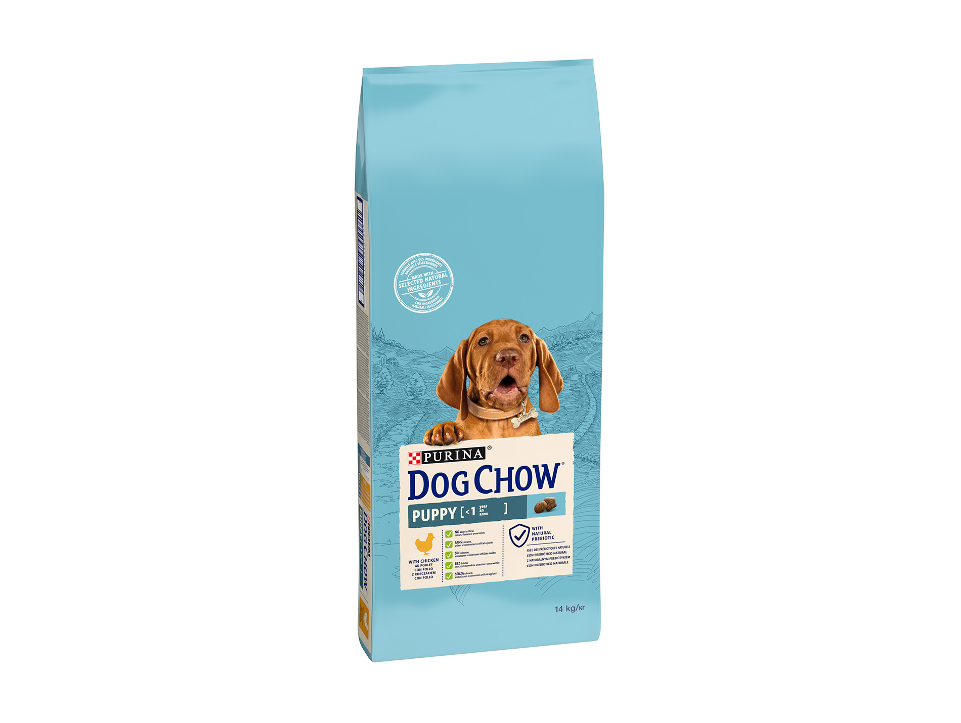Croquettes chiot DOG CHOW poulet 14kg