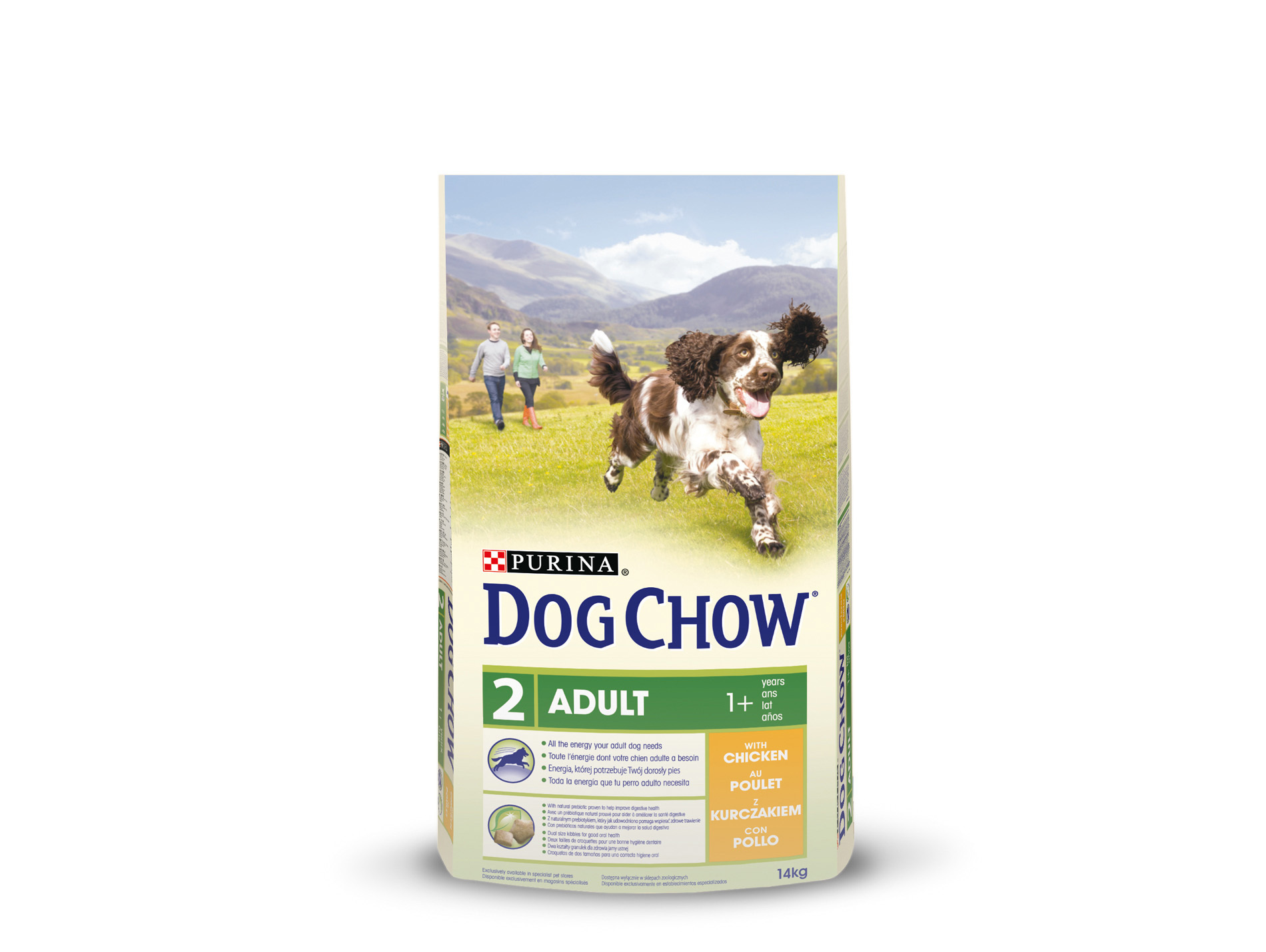 Croquettes chien adulte DOG CHOW poulet 14kg
