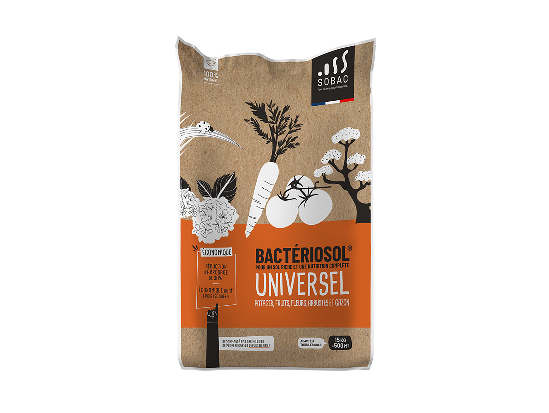 Fertilisant BACTERIOSOL universel 1.5KG