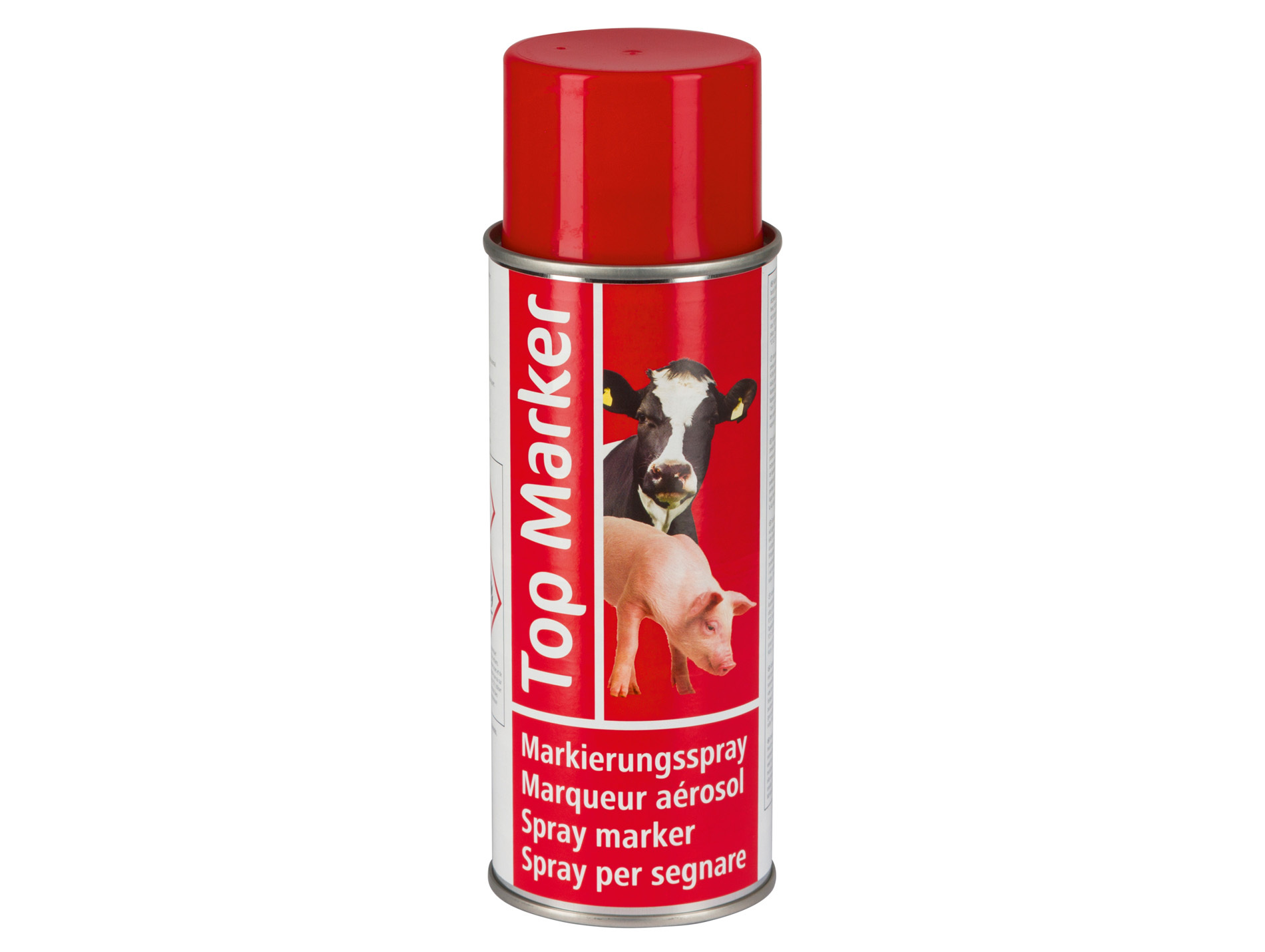 Aérosol marquage TOPMARKER 400ml rouge