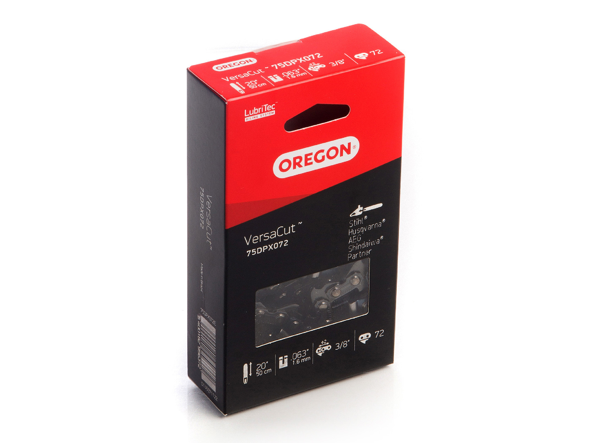 Chaîne semi-chisel OREGON VersaCut L.50cm 3/8" 72 maillons