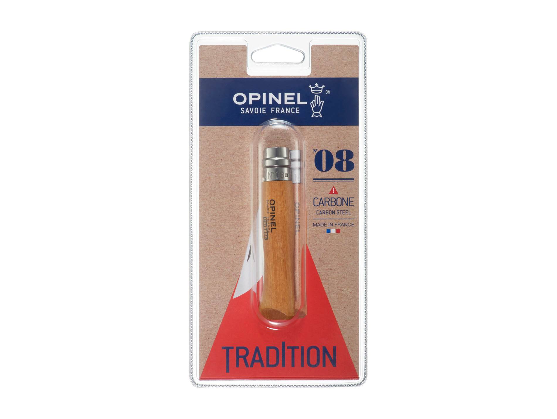 Couteau OPINEL n°8 carbone
