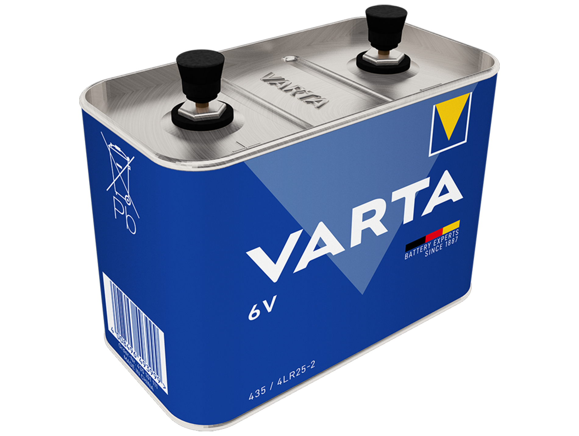 Pile 4R25 6V alcaline à visser VARTA