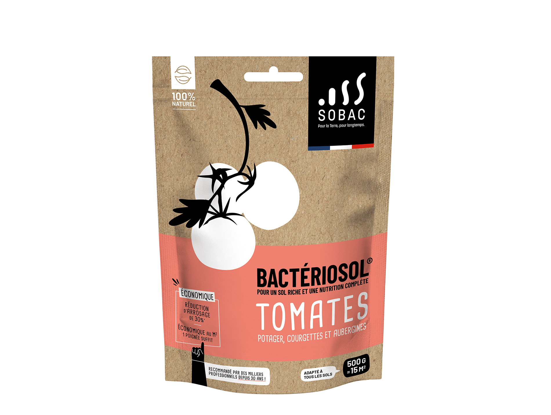 Fertilisant  Bio BACTERIOSOL tomate 500G