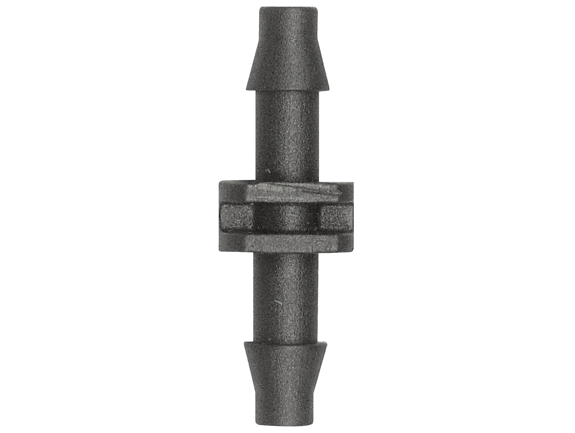 Jonction cannelée pour tuyau Ø6 mm X10