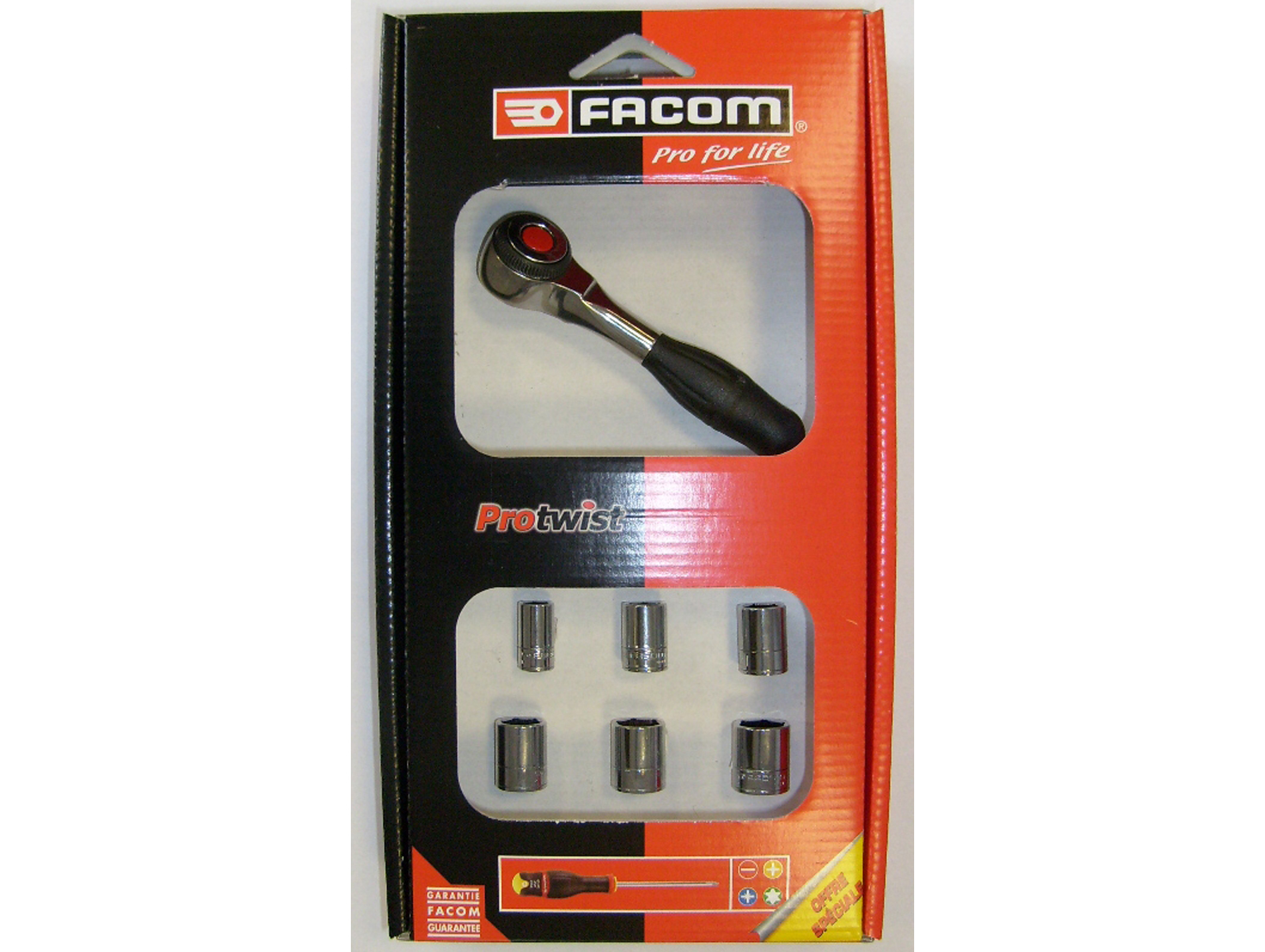 Coffret 7 outils de serrage 1/4'' FACOM