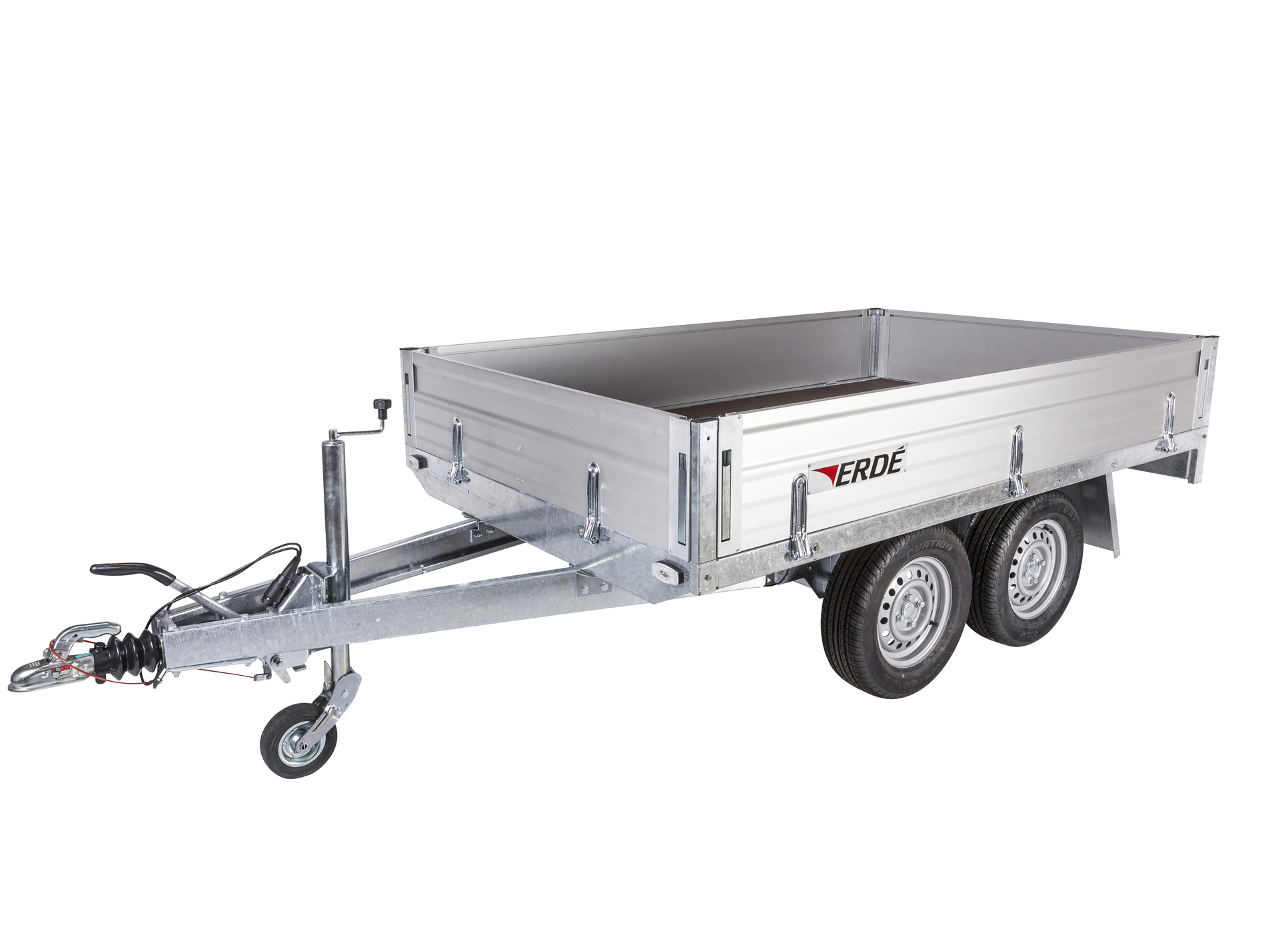 Remorque ERDE Expert XR 262 freinée L.2,58m 2000kg