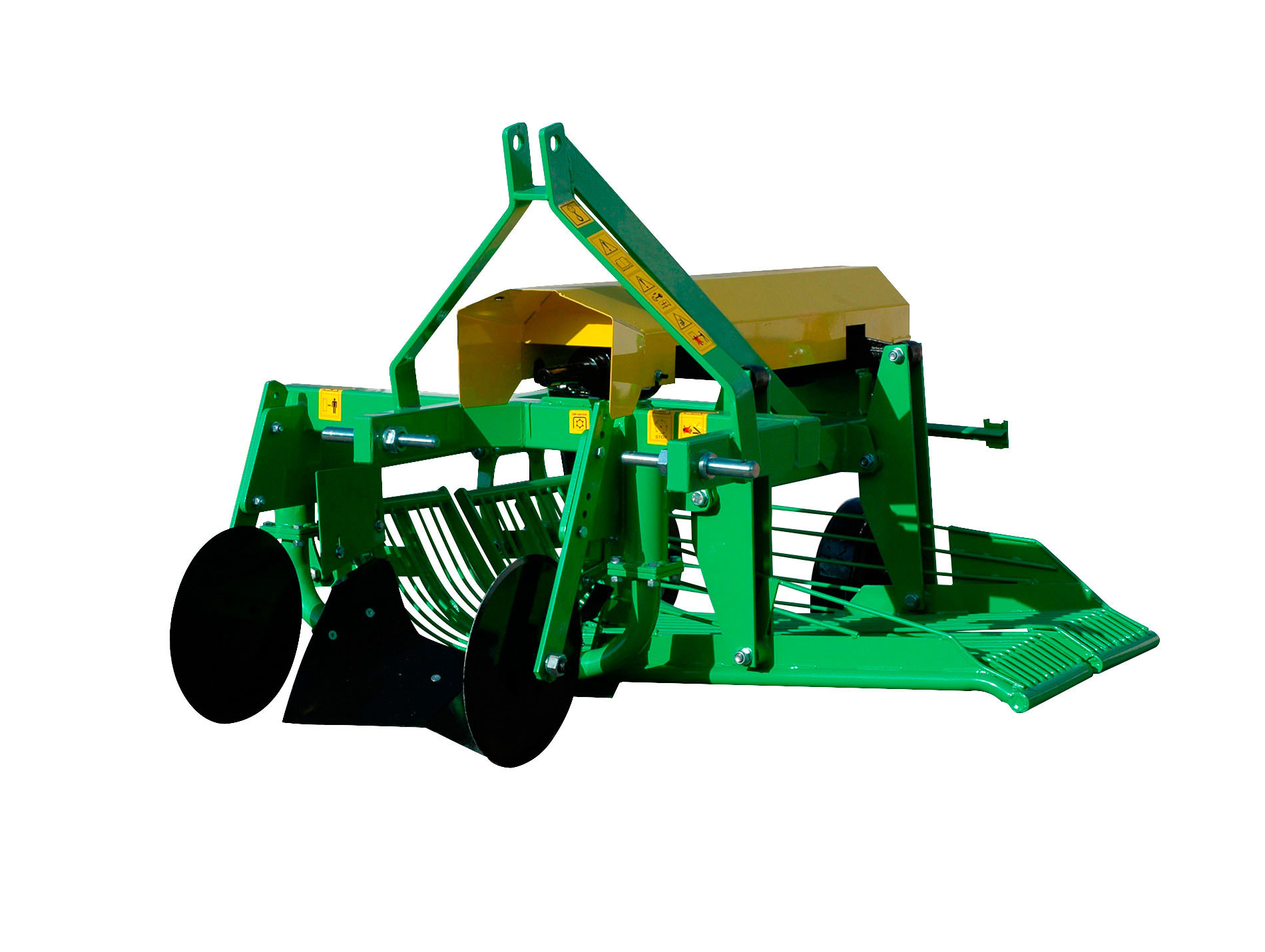 Arracheuse pomme de terre EUROFARM 1 rang éjection latérale