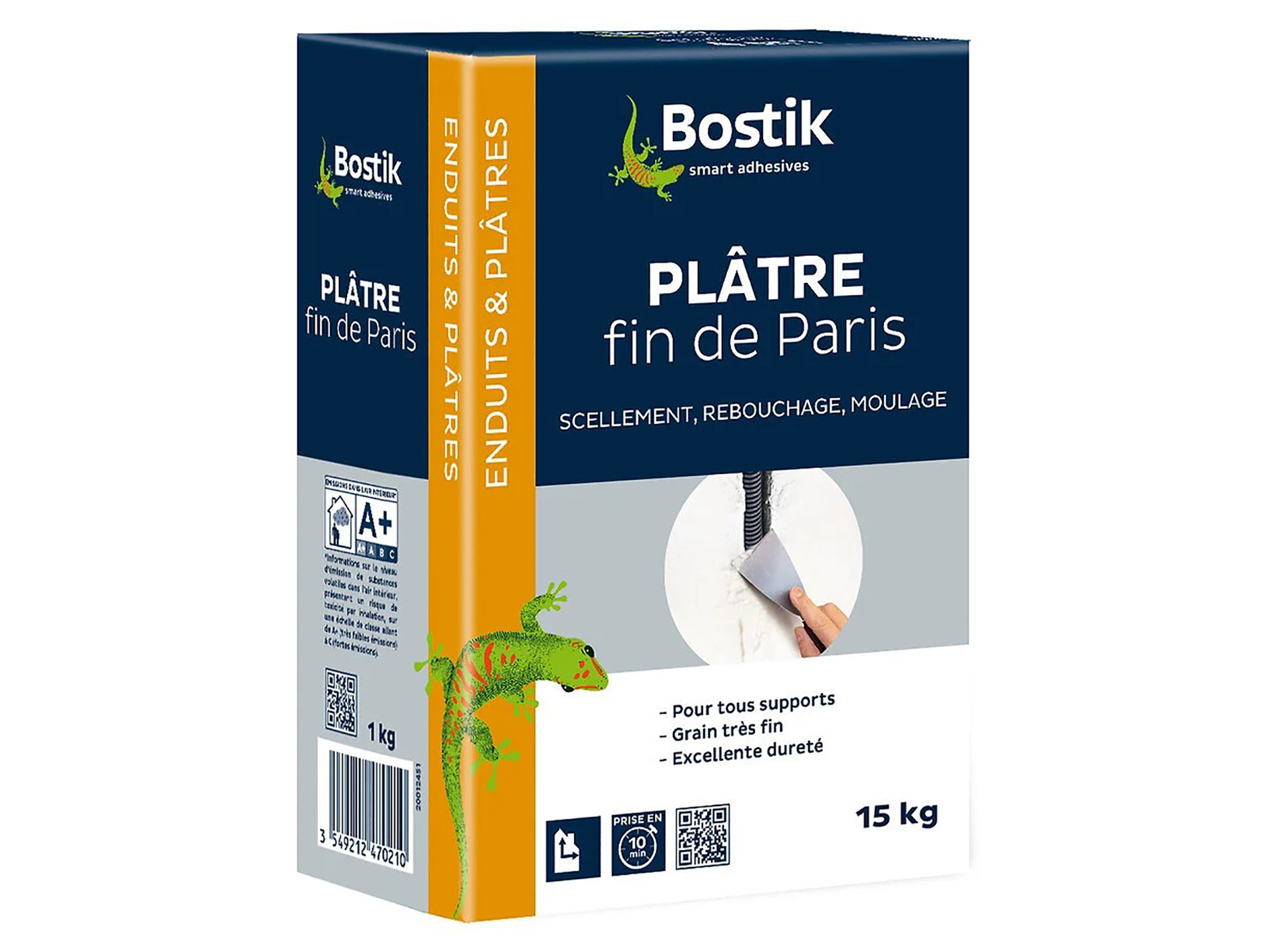 Plâtre fin BOSTIK 15kg