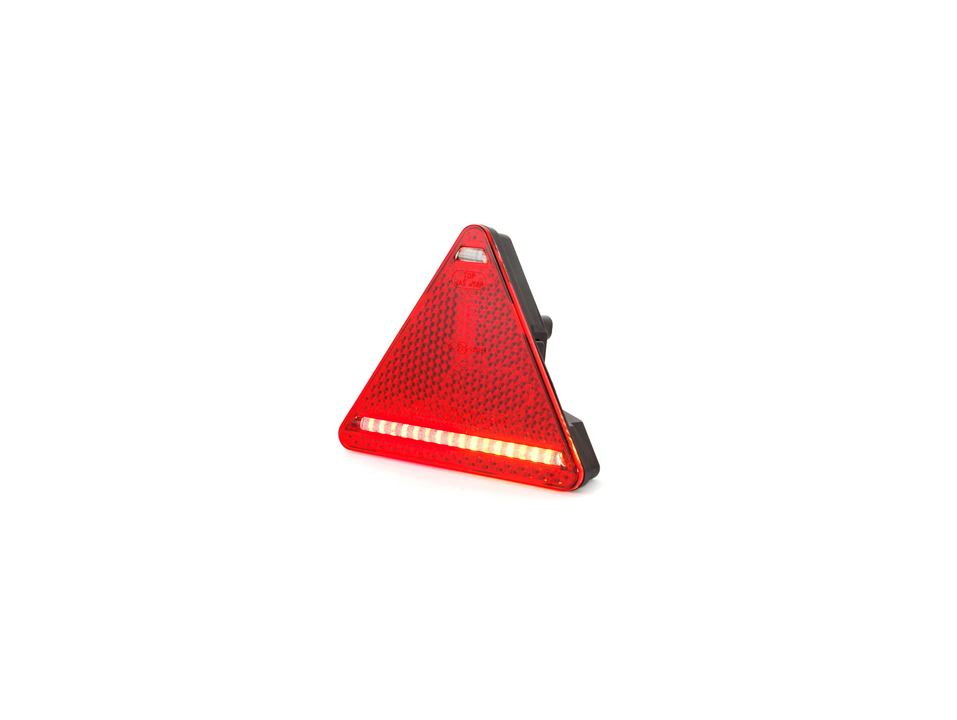 Feu arrière gauche triangle LED 3 fonct. éclairage plaque 12/24v