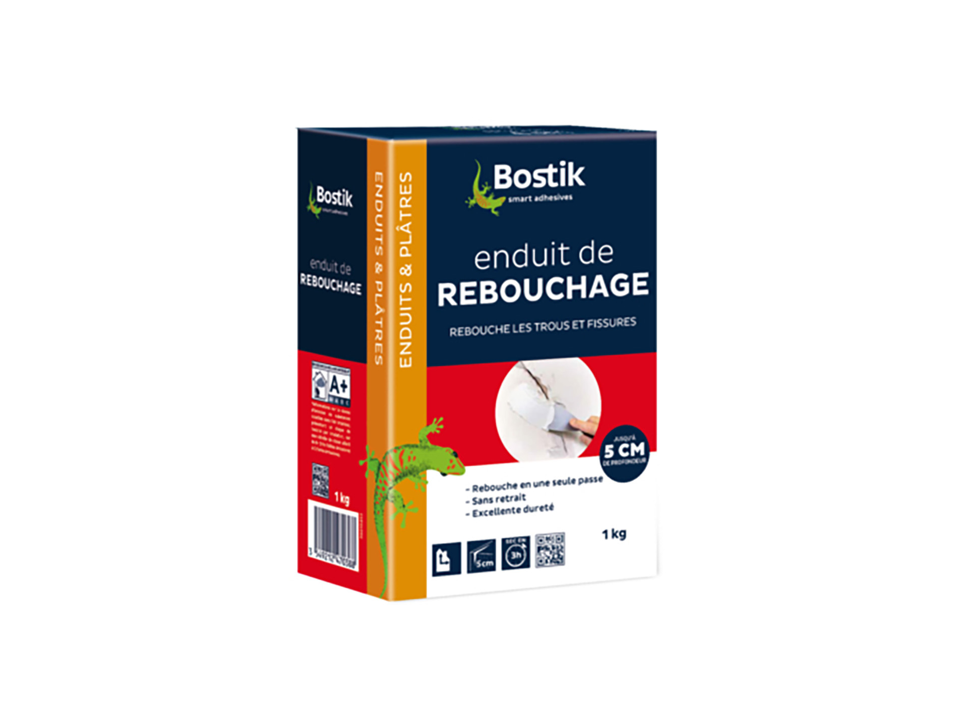 Enduit de rebouchage BOSTIK en poudre 1kg