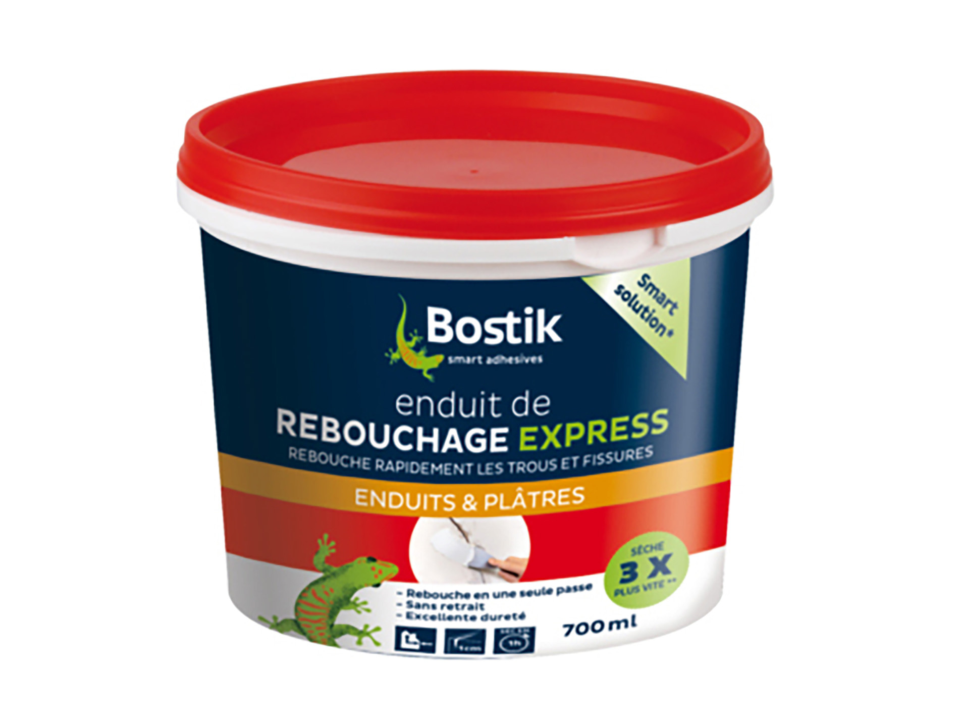 Enduit de rebouchage express BOSTIK en pâte 700ml