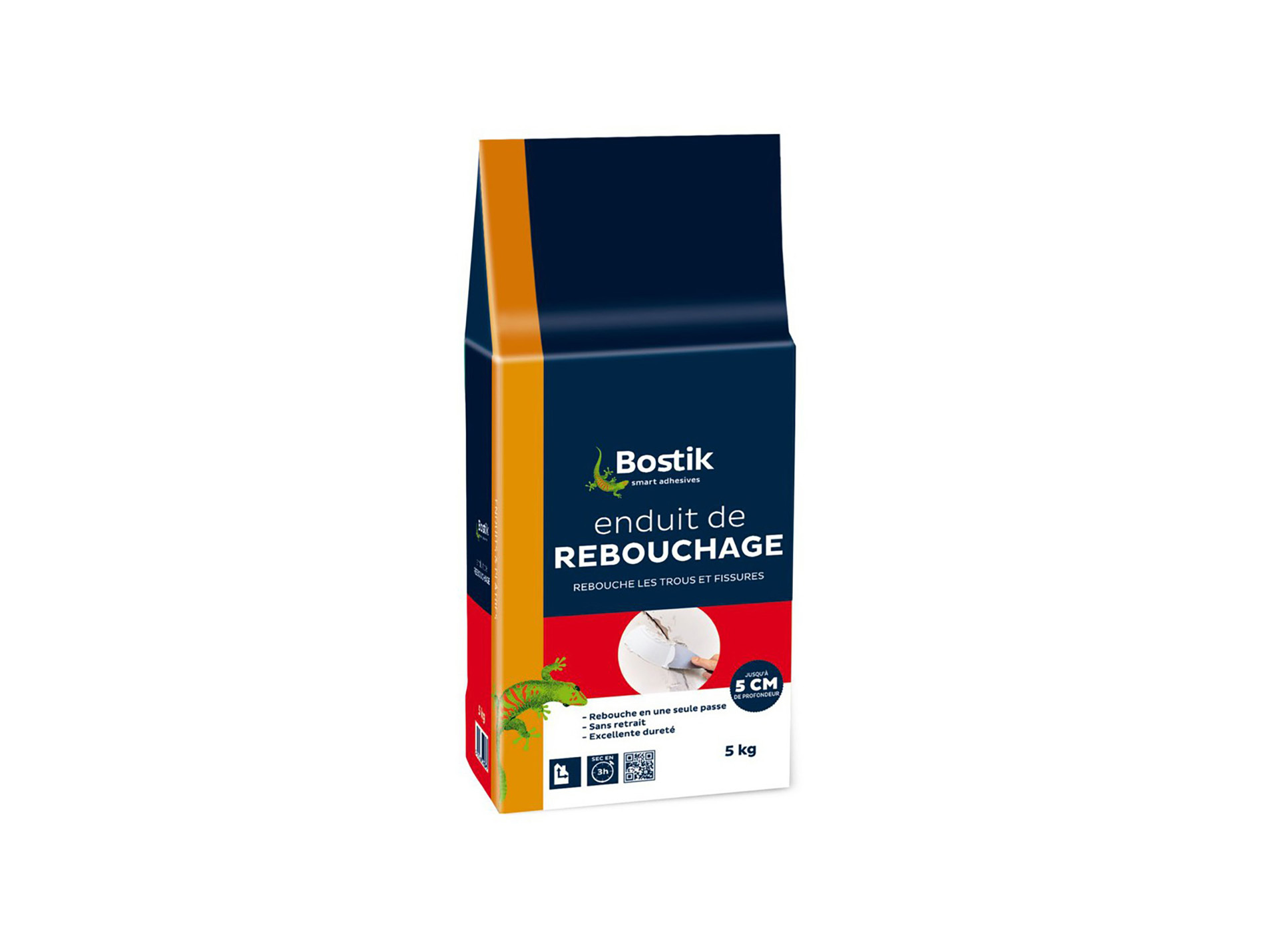 Enduit de rebouchage BOSTIK en poudre 5kg