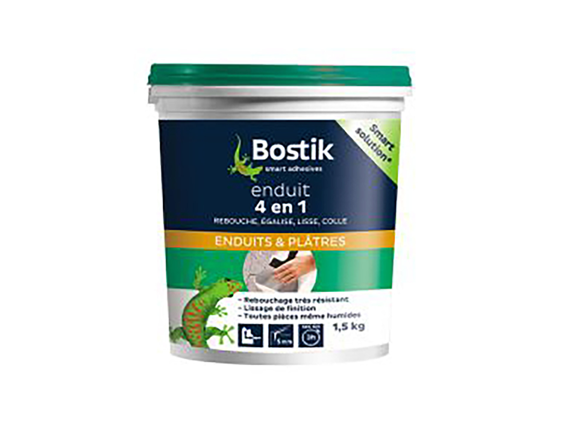 Enduit 4 en 1 BOSTIK en pâte 1,5kg