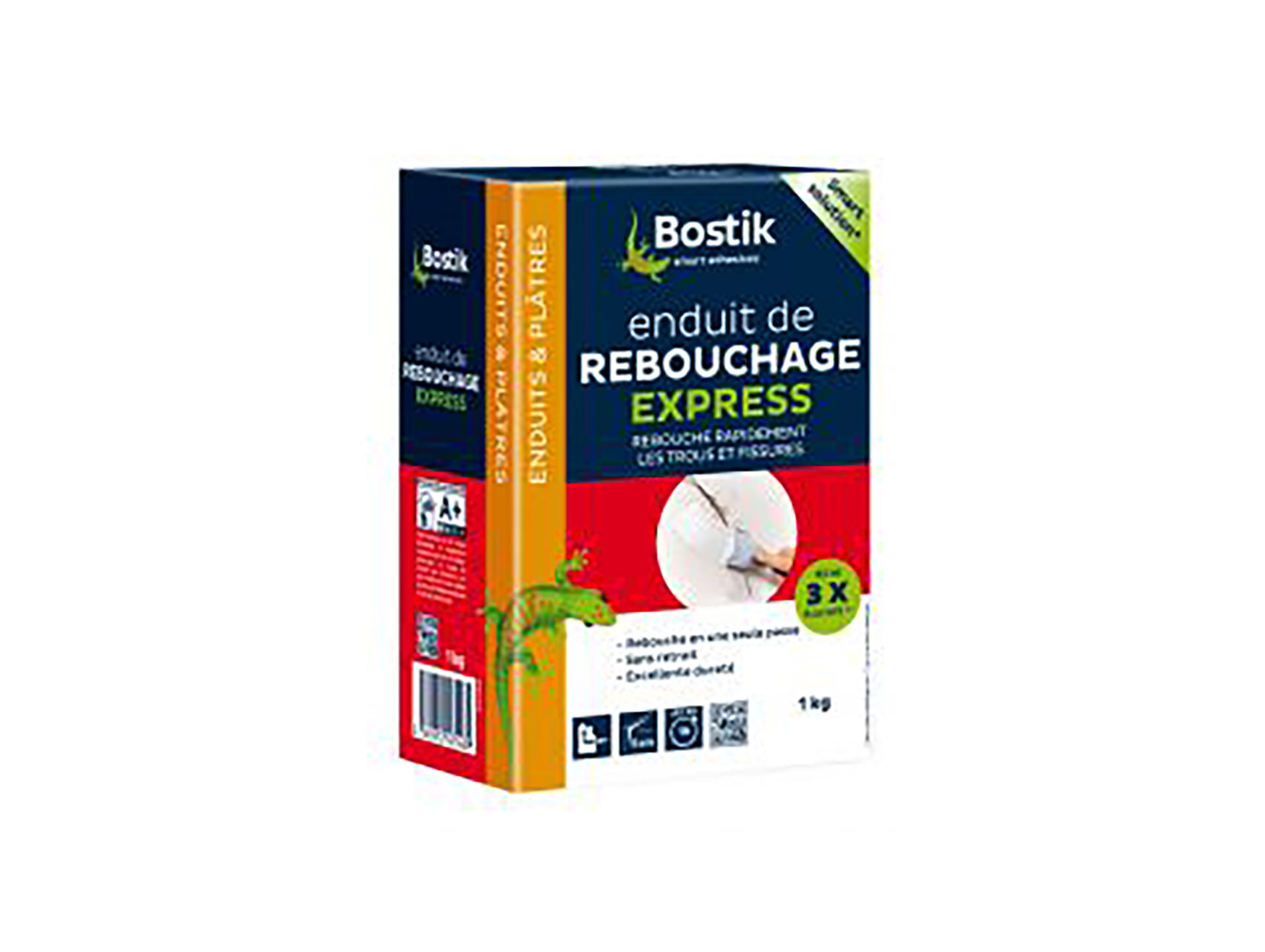 Enduit de rebouchage express BOSTIK en poudre 1kg