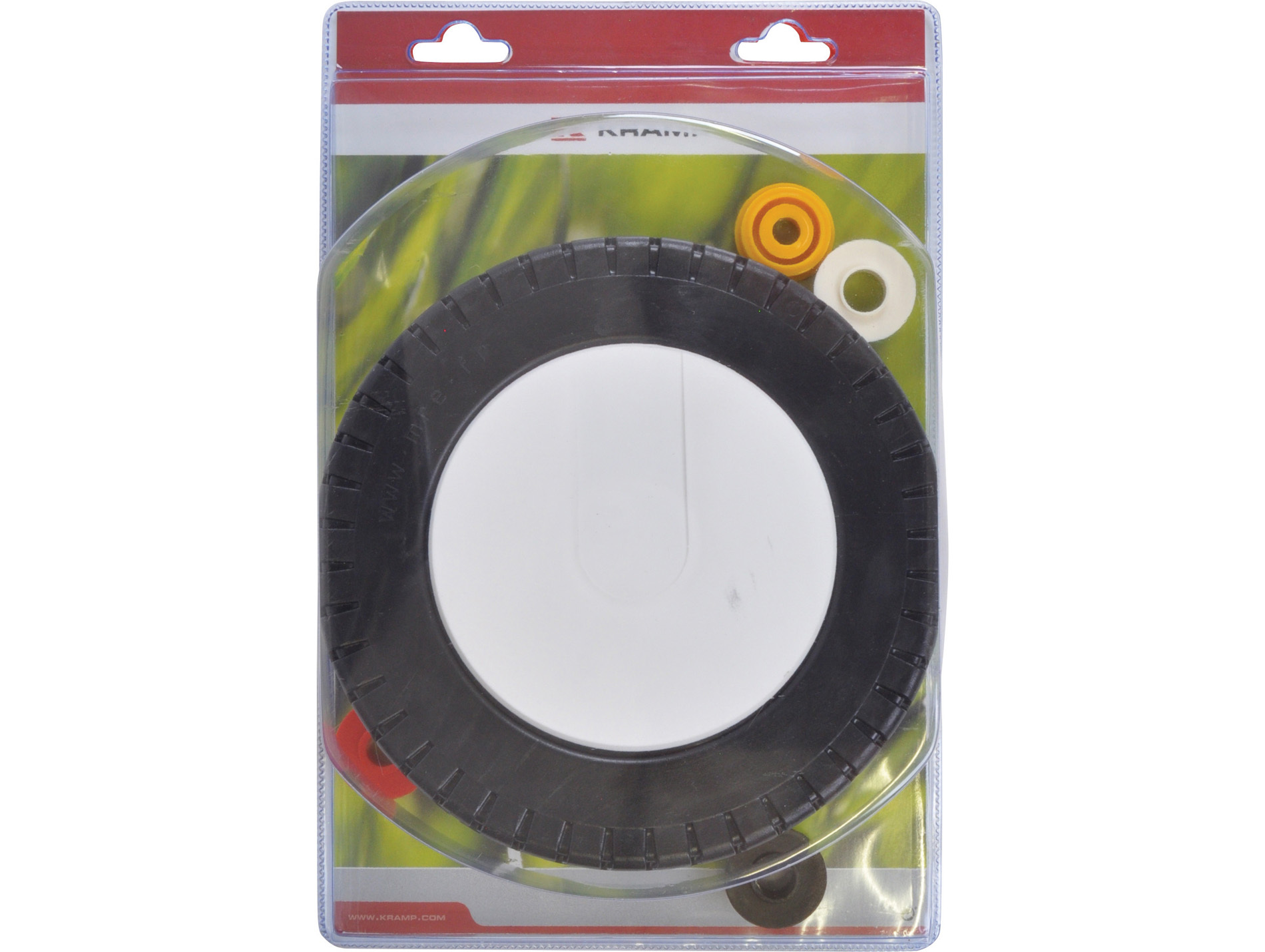 Roue universelle de tondeuse Ø180 + bagues