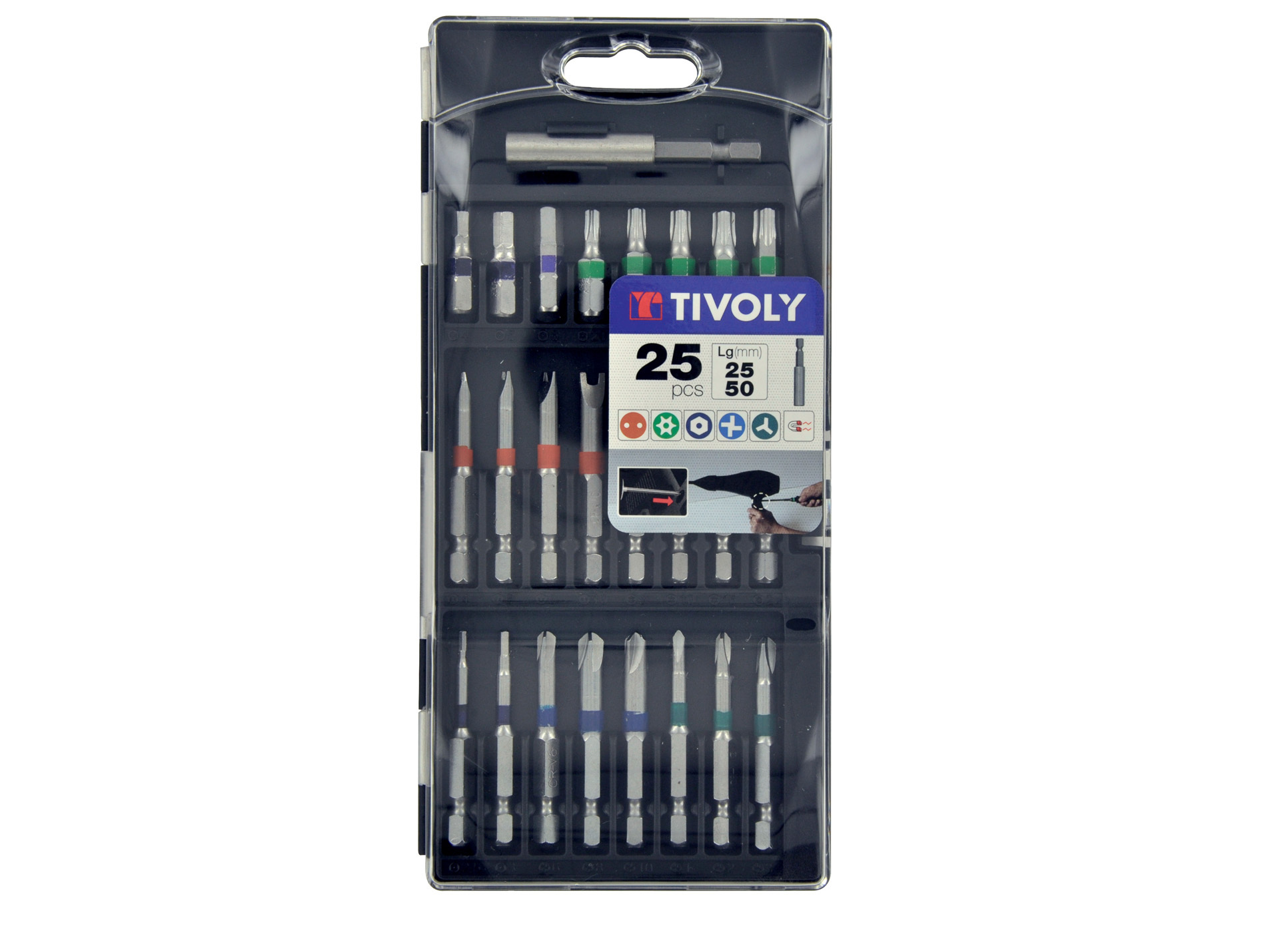 Coffret de vissage 25 pièces