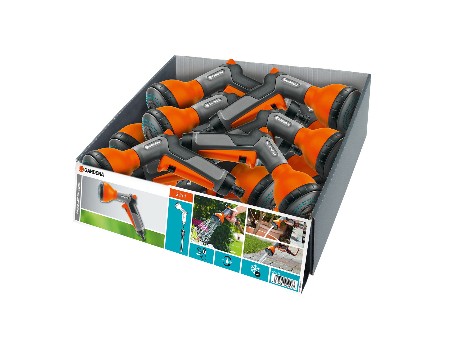 Pistolet d'arrosage GARDENA multifonctions Classic