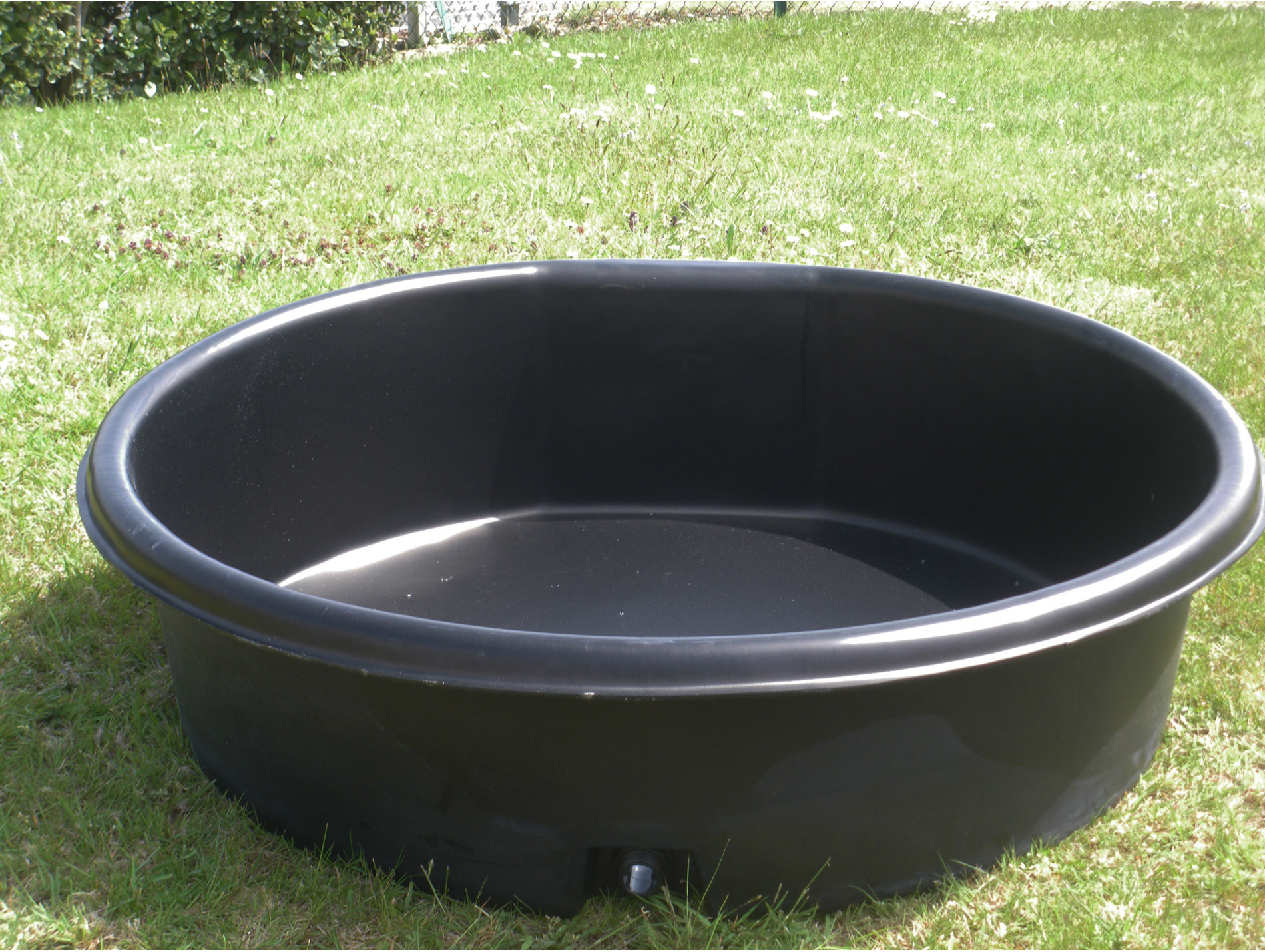 Bac paturage ROTOTEC rond 280L bleu