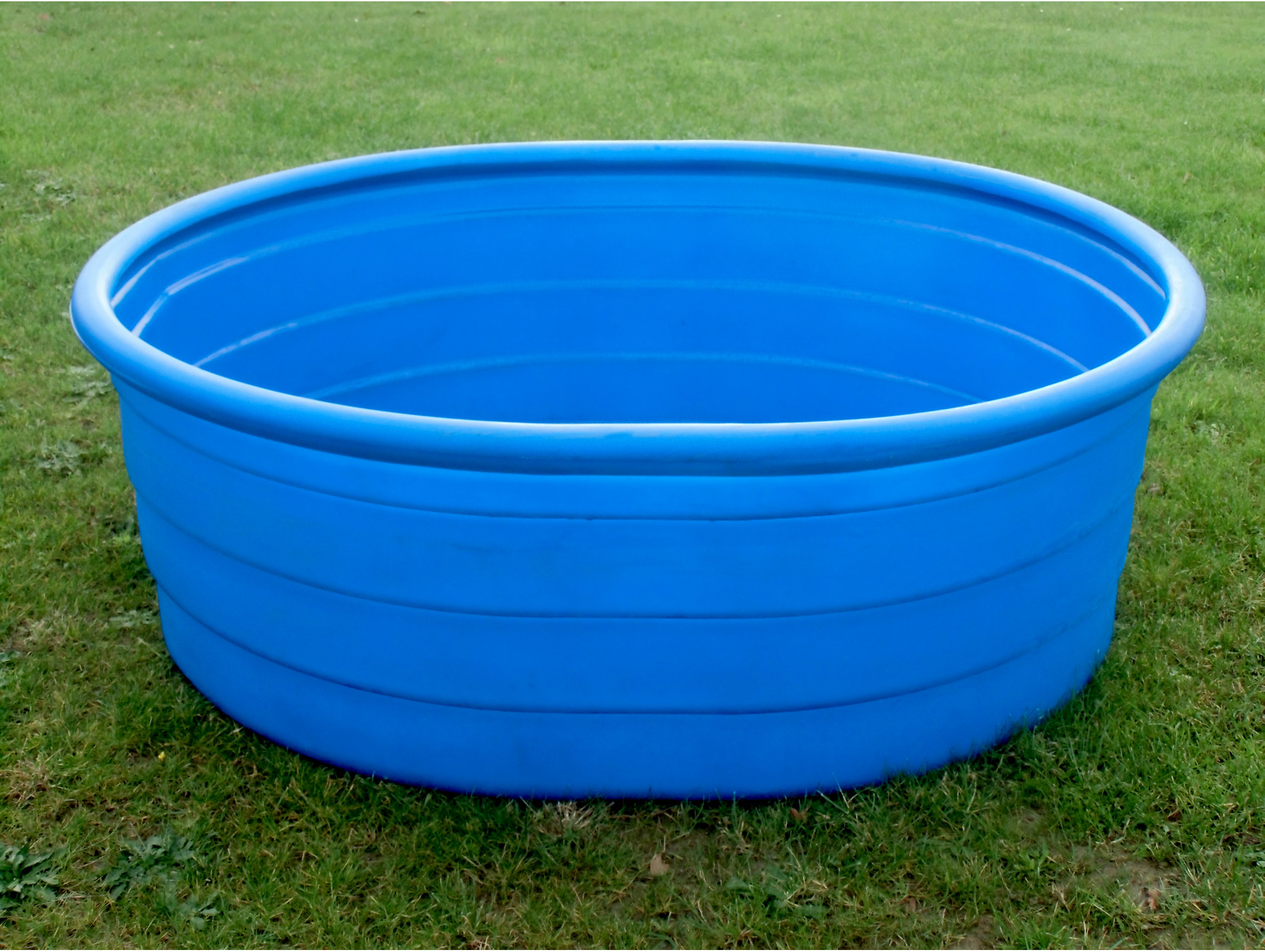 Bac paturage ROTOTEC rond 1400L bleu