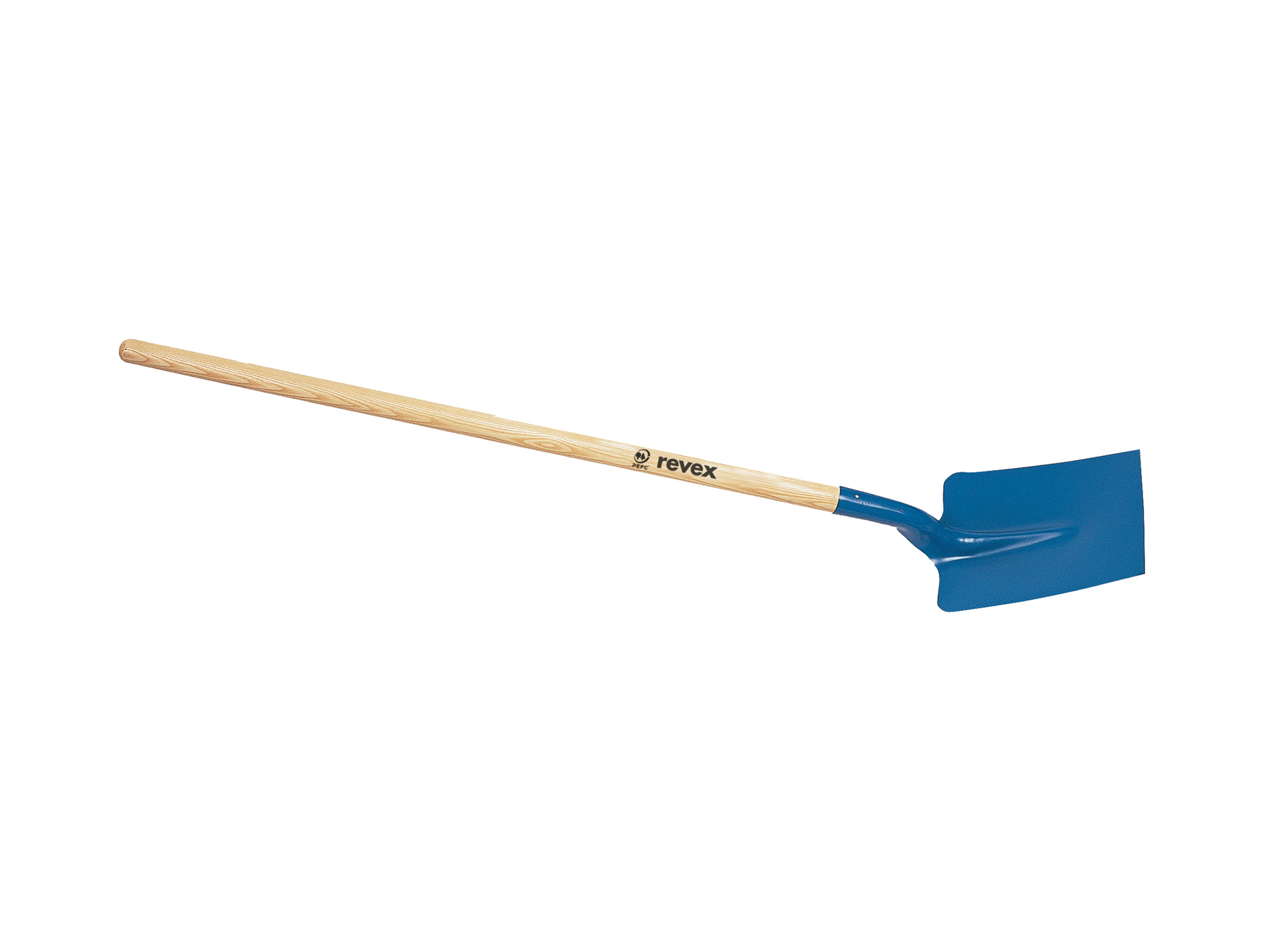 Pelle carrée col de cygne REVEX 27cm manche bois