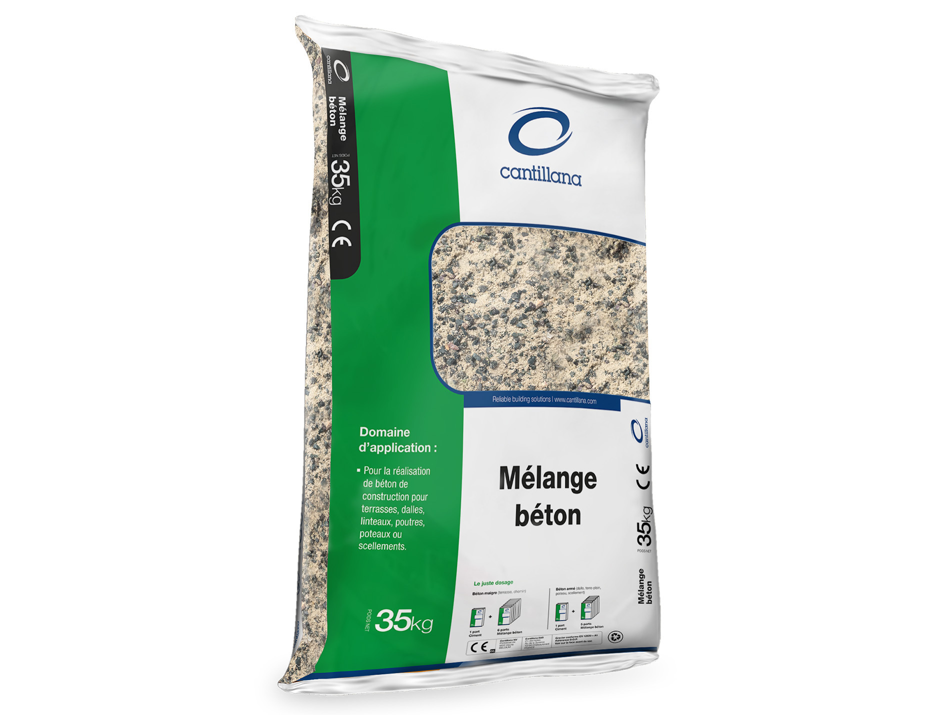 Mélange béton 35kg